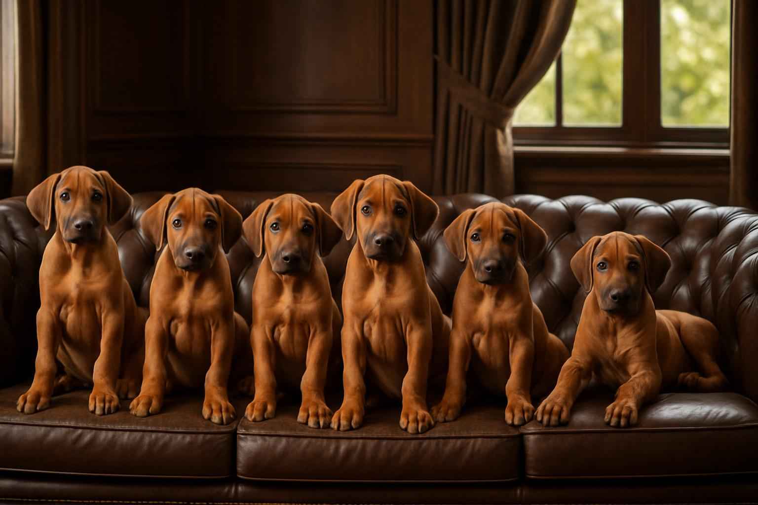 Current Rhodesian Ridgeback Litter For Sale in Fairmont West Virginia