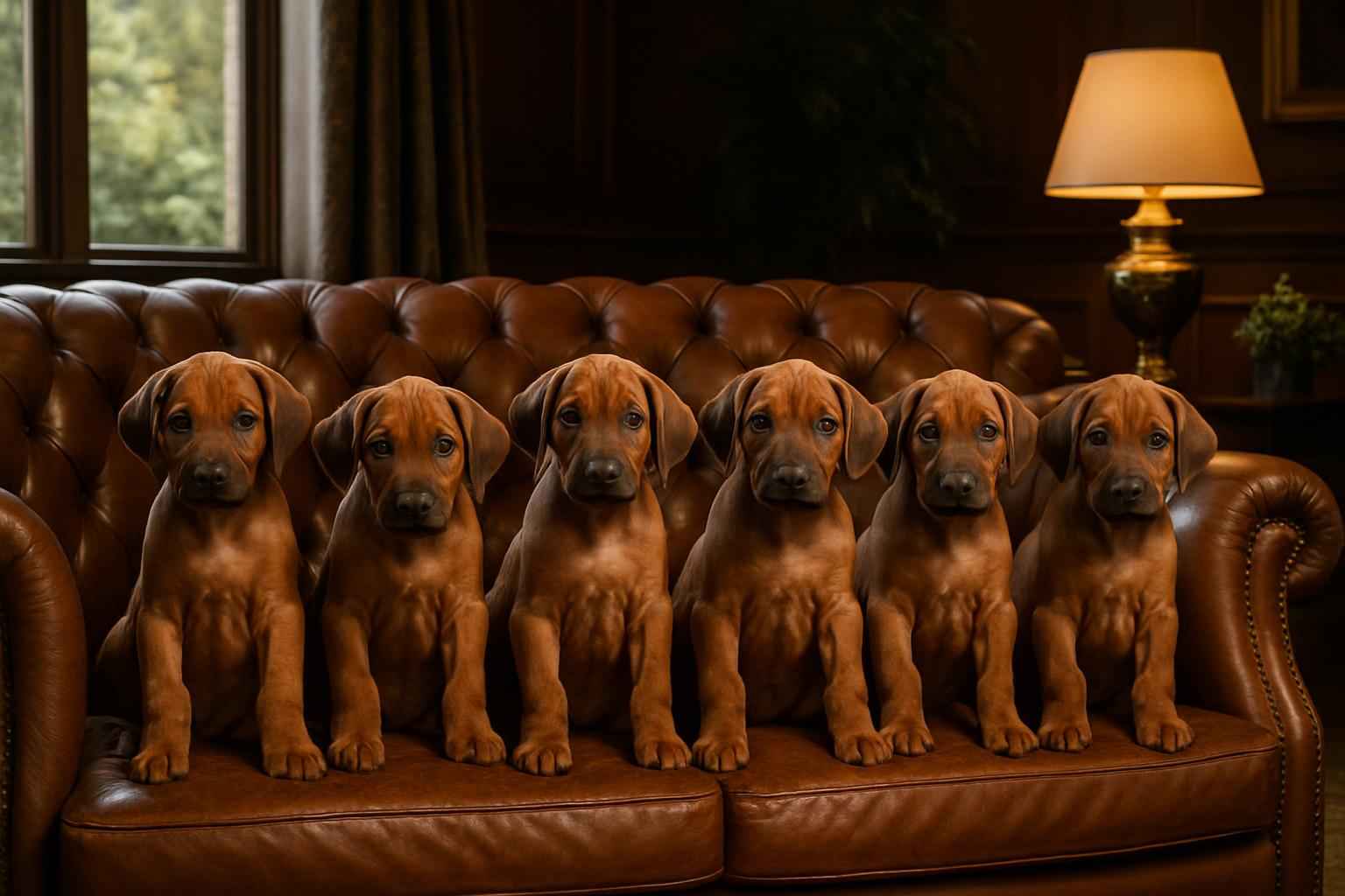 Current Rhodesian Ridgeback Litter For Sale in Florence South Carolina