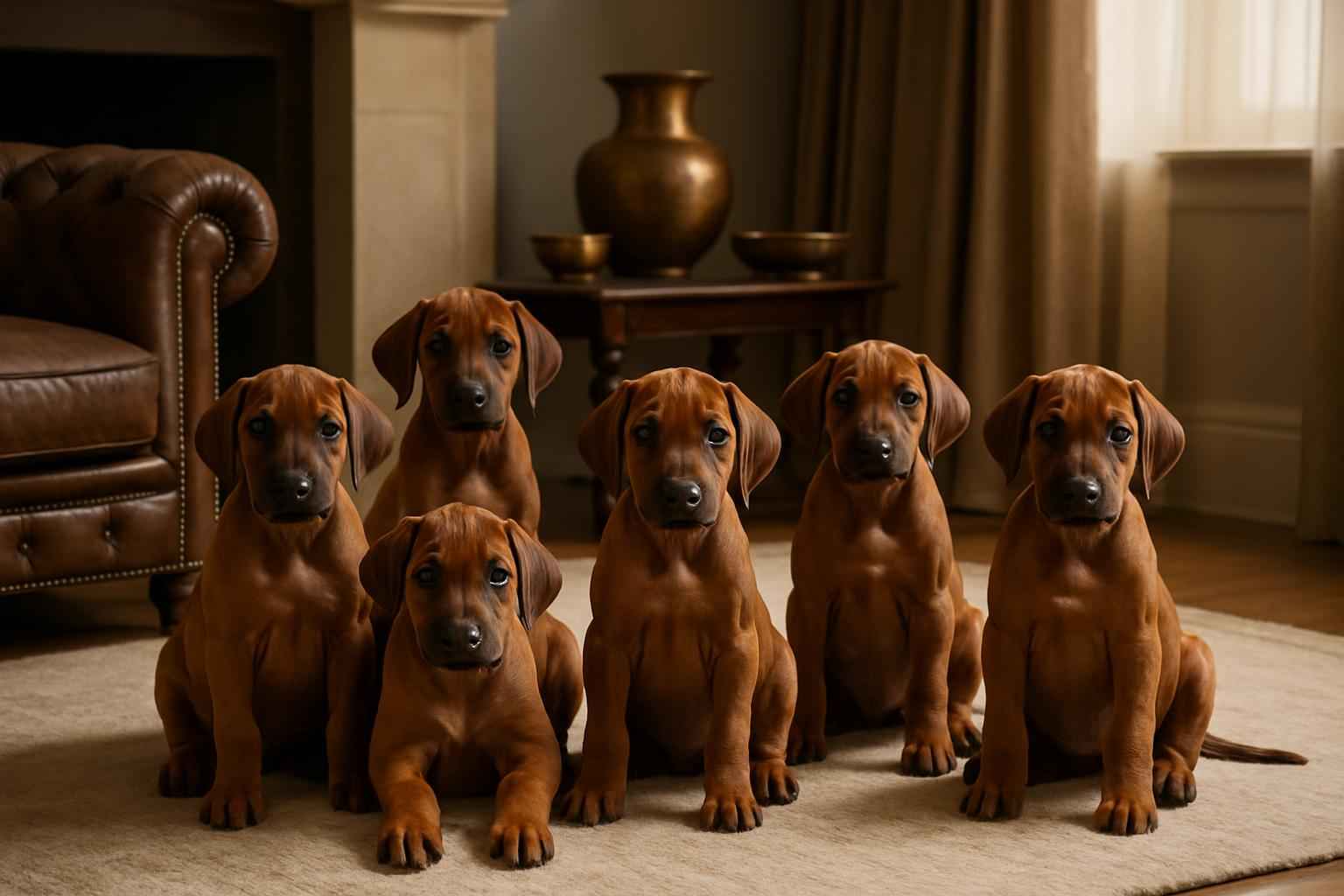 Current Rhodesian Ridgeback Litter For Sale in Fort Mill South Carolina