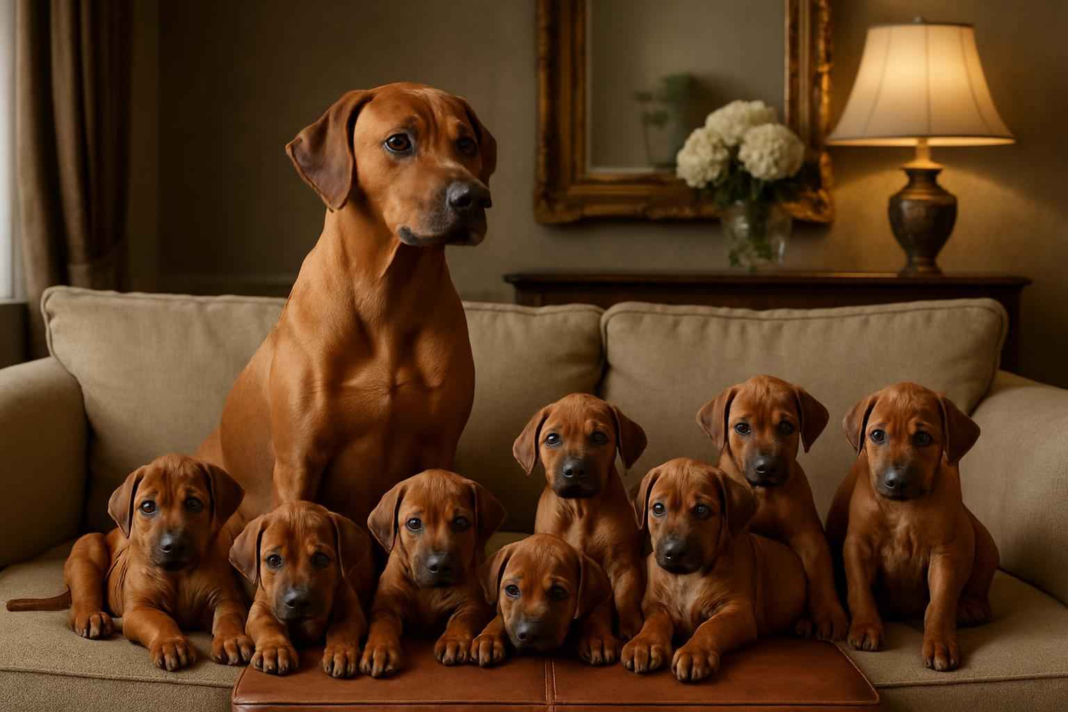 Current Rhodesian Ridgeback Litter For Sale in Frisco Texas