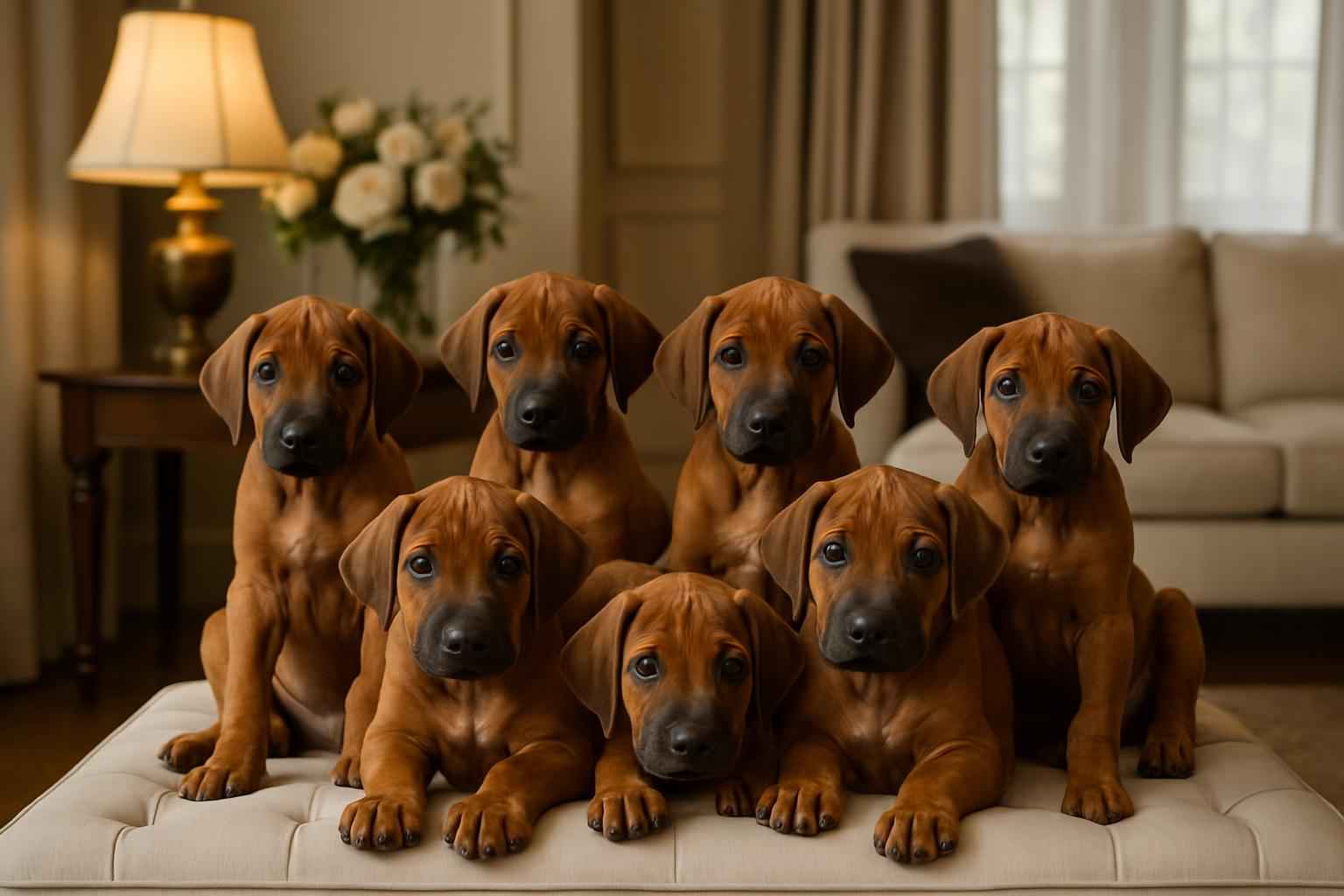 Current Rhodesian Ridgeback Litter For Sale in Garland Texas