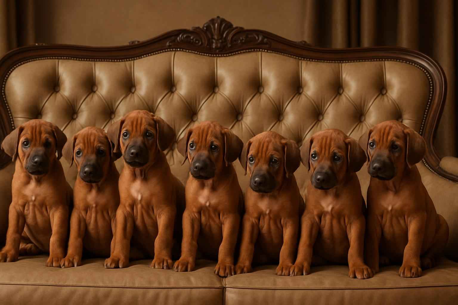Current Rhodesian Ridgeback Litter For Sale in Greer South Carolina