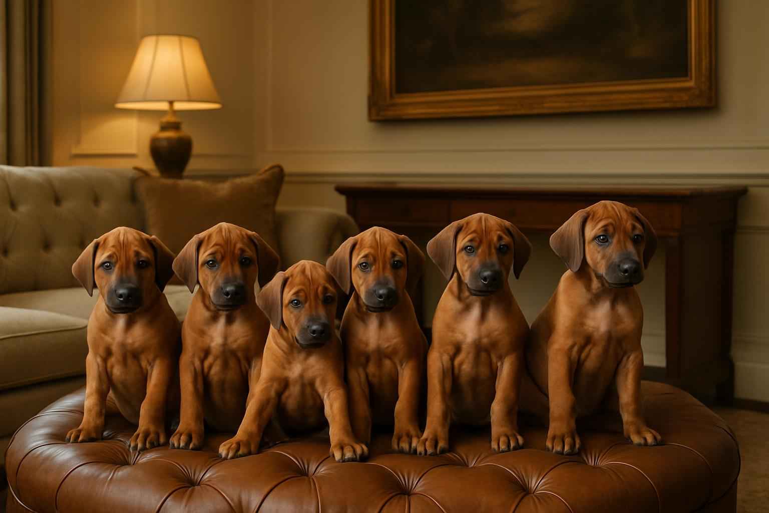 Current Rhodesian Ridgeback Litter For Sale in Hampton Virginia