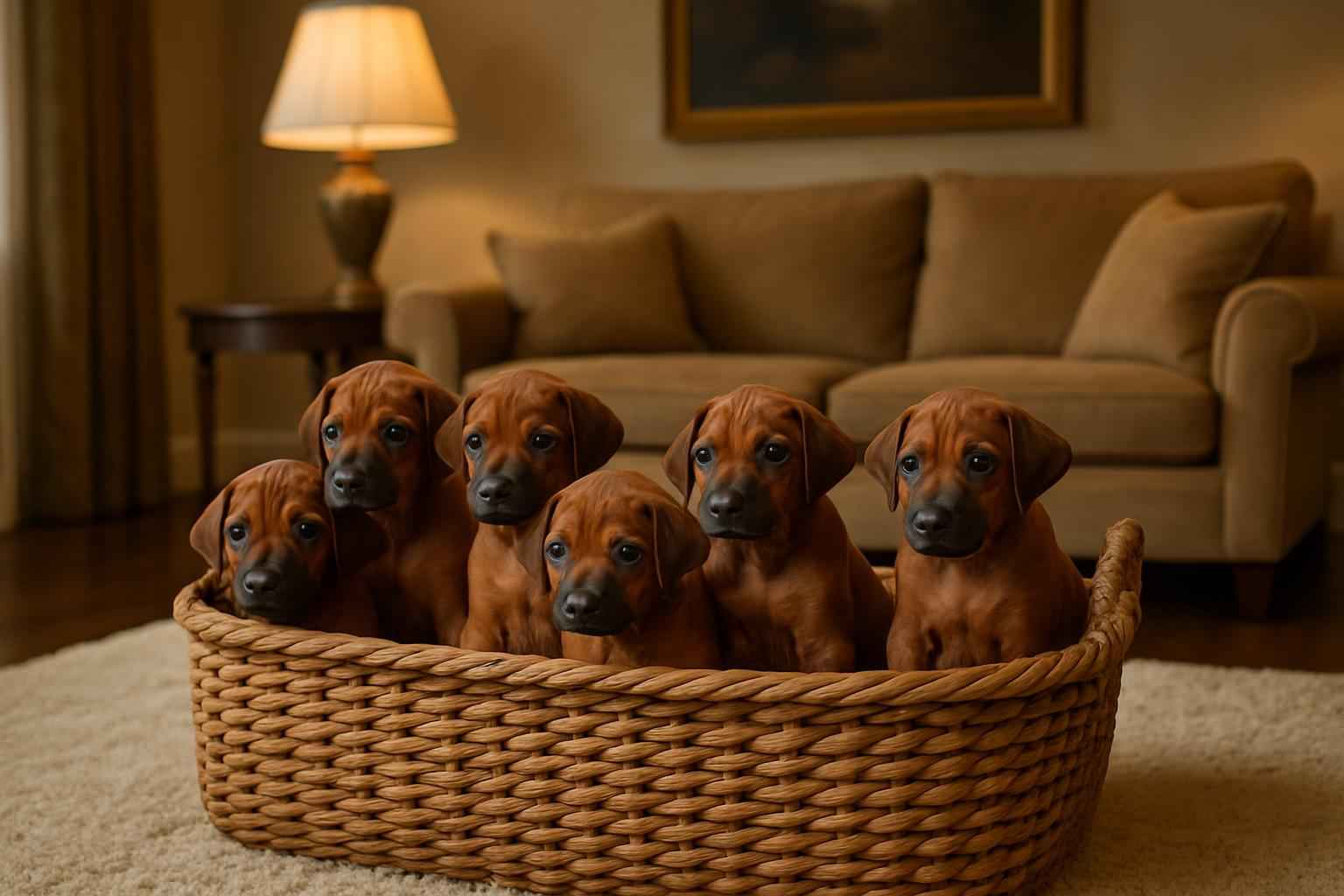 Current Rhodesian Ridgeback Litter For Sale in Hendersonville Tennessee