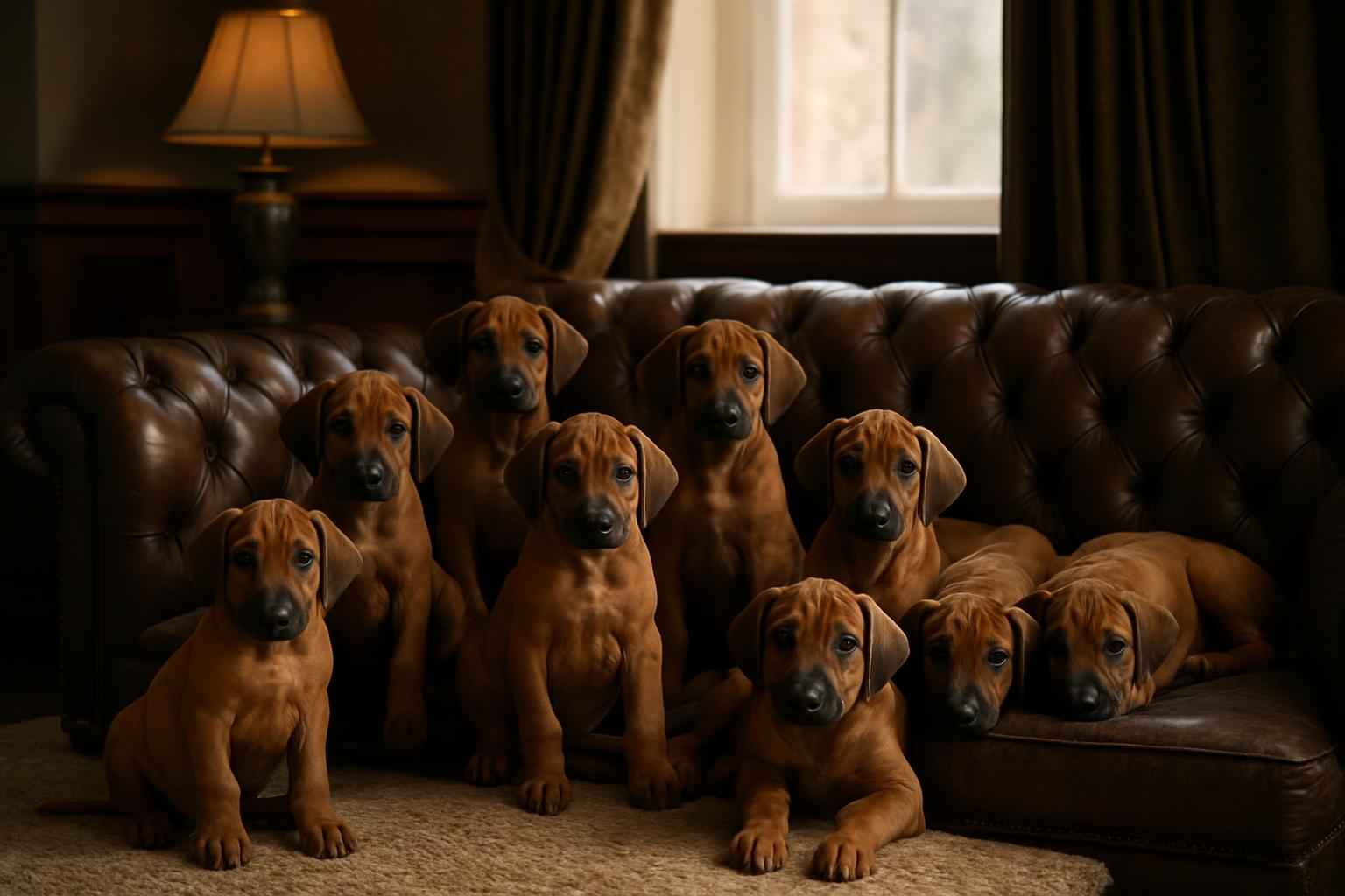 Current Rhodesian Ridgeback Litter For Sale in Huntington West Virginia