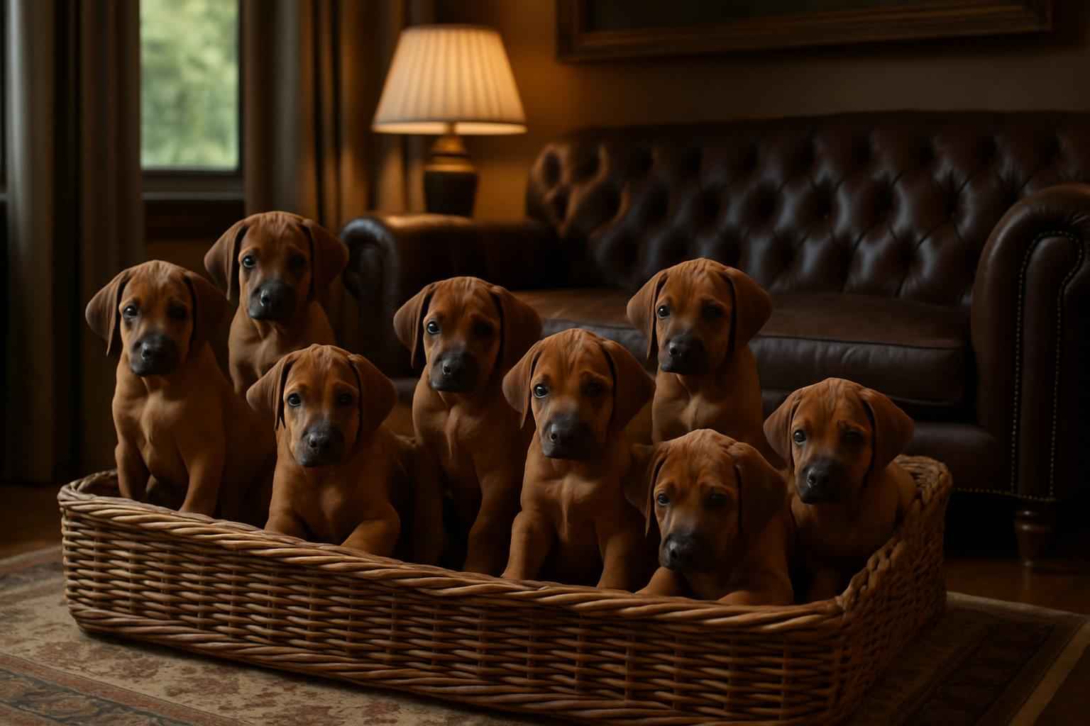 Current Rhodesian Ridgeback Litter For Sale in Jericho Vermont