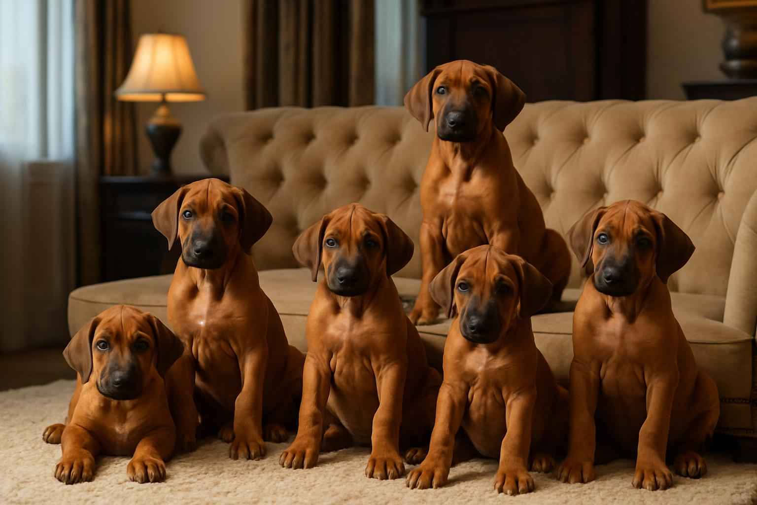 Current Rhodesian Ridgeback Litter For Sale in Kennewick Washington