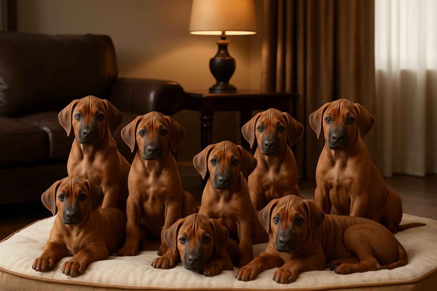 Current Rhodesian Ridgeback Litter For Sale in Kenosha Wisconsin