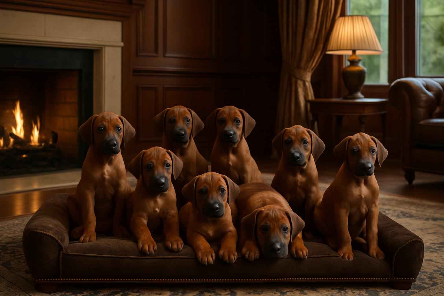 Current Rhodesian Ridgeback Litter For Sale in Kent Washington