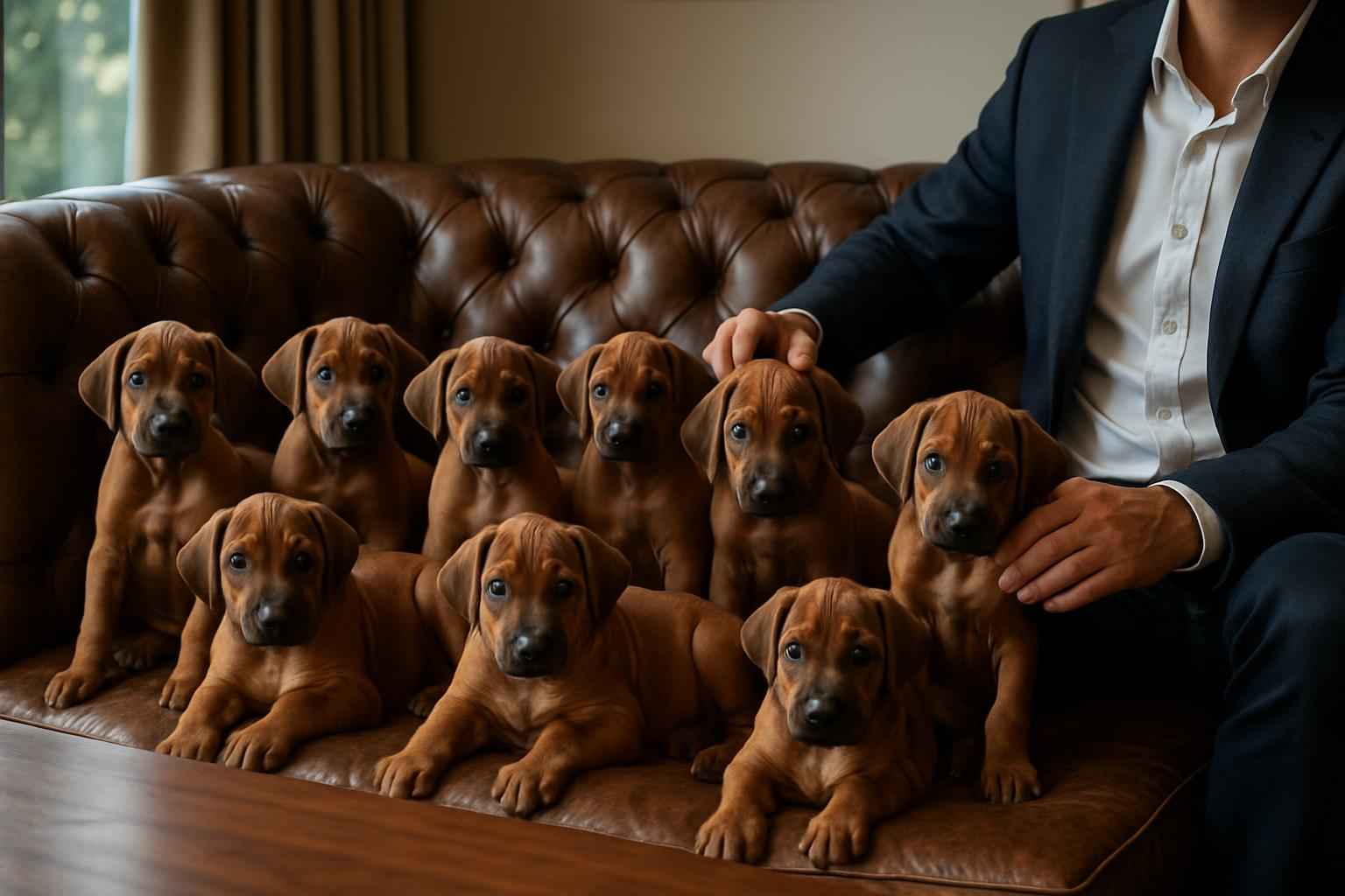 Current Rhodesian Ridgeback Litter For Sale in Knoxville Tennessee