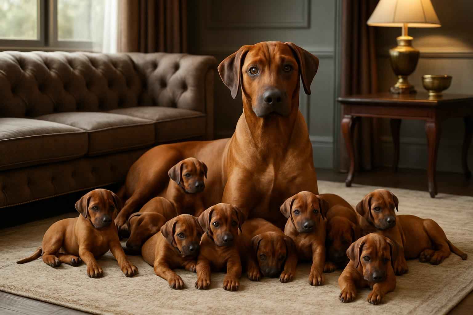Current Rhodesian Ridgeback Litter For Sale in Lebanon Tennessee