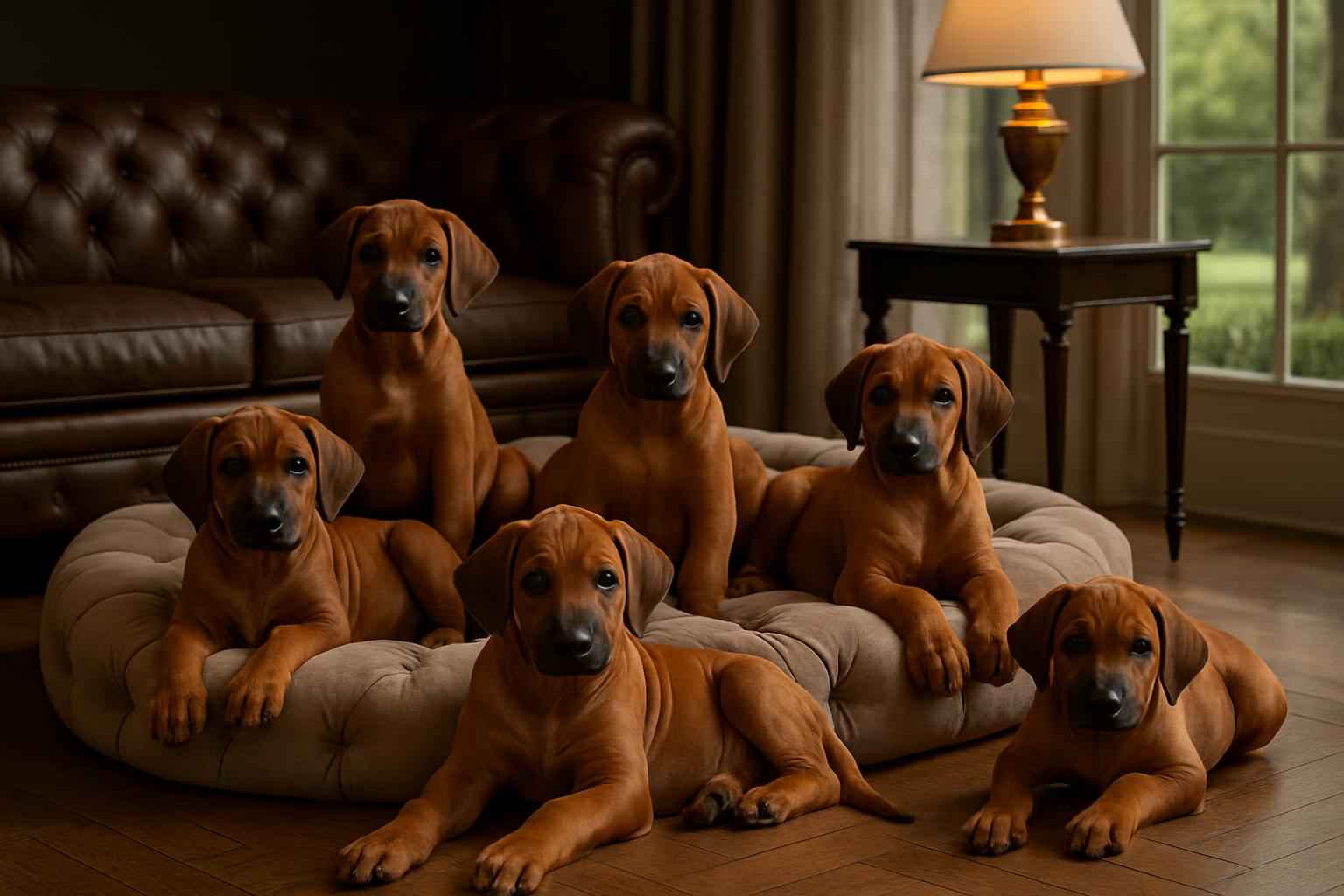 Current Rhodesian Ridgeback Litter For Sale in Leesburg Virginia