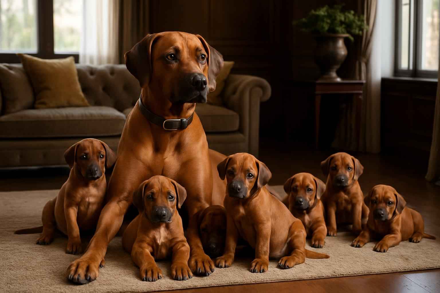 Current Rhodesian Ridgeback Litter For Sale in Lehi Utah