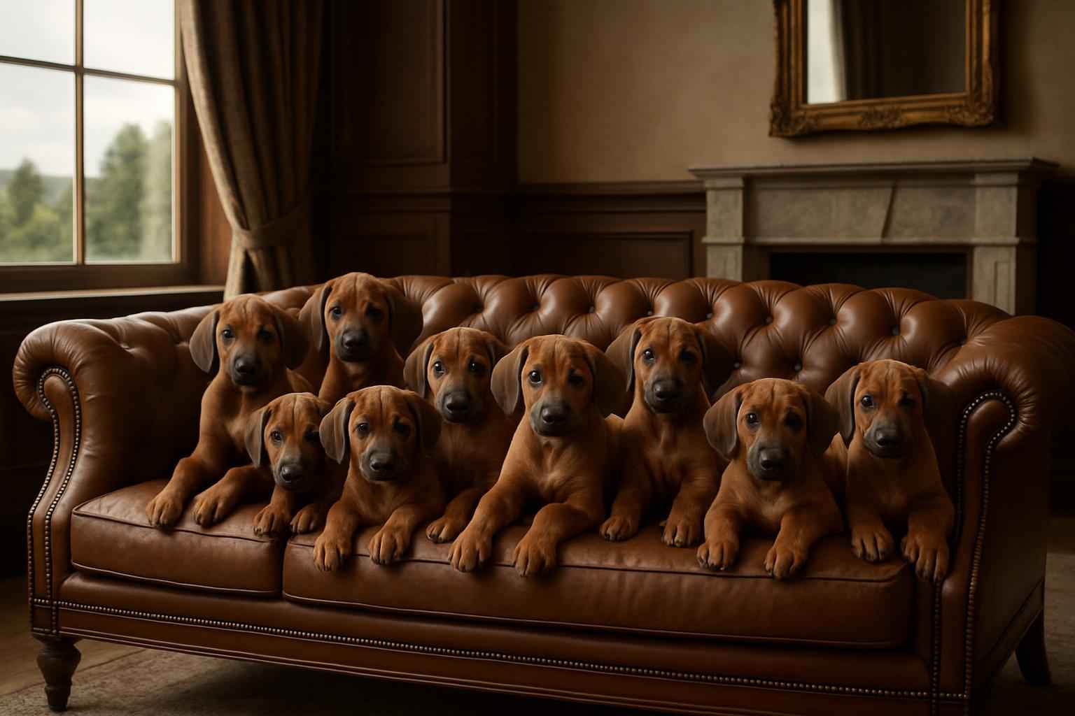 Current Rhodesian Ridgeback Litter For Sale in Lyndon Vermont