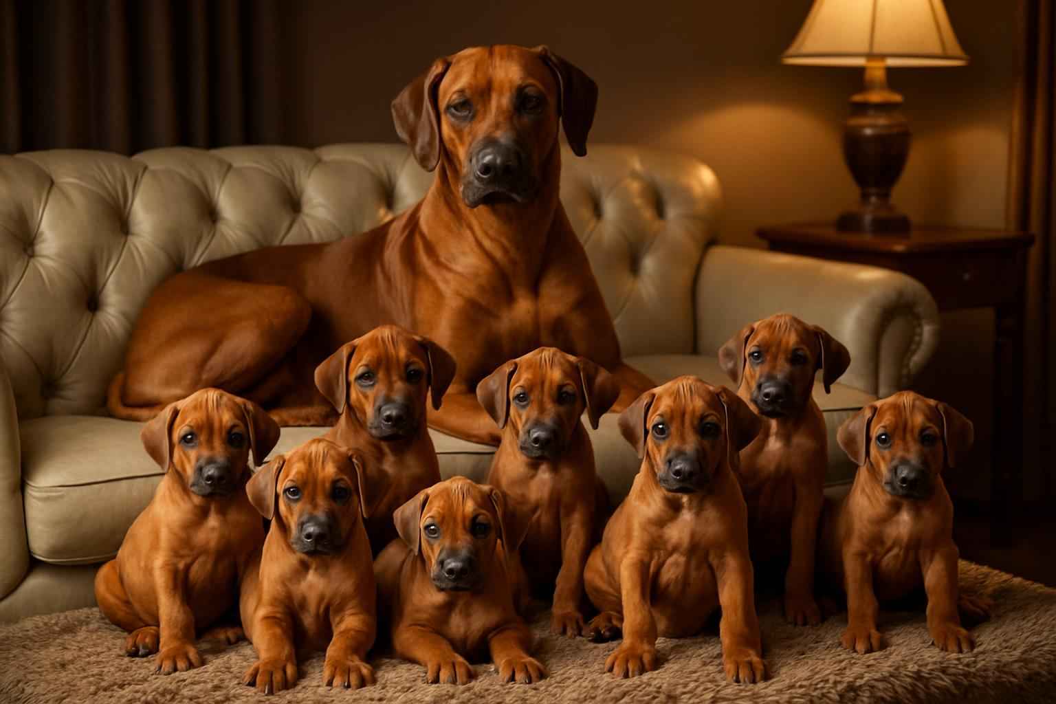 Current Rhodesian Ridgeback Litter For Sale in Manassas Virginia