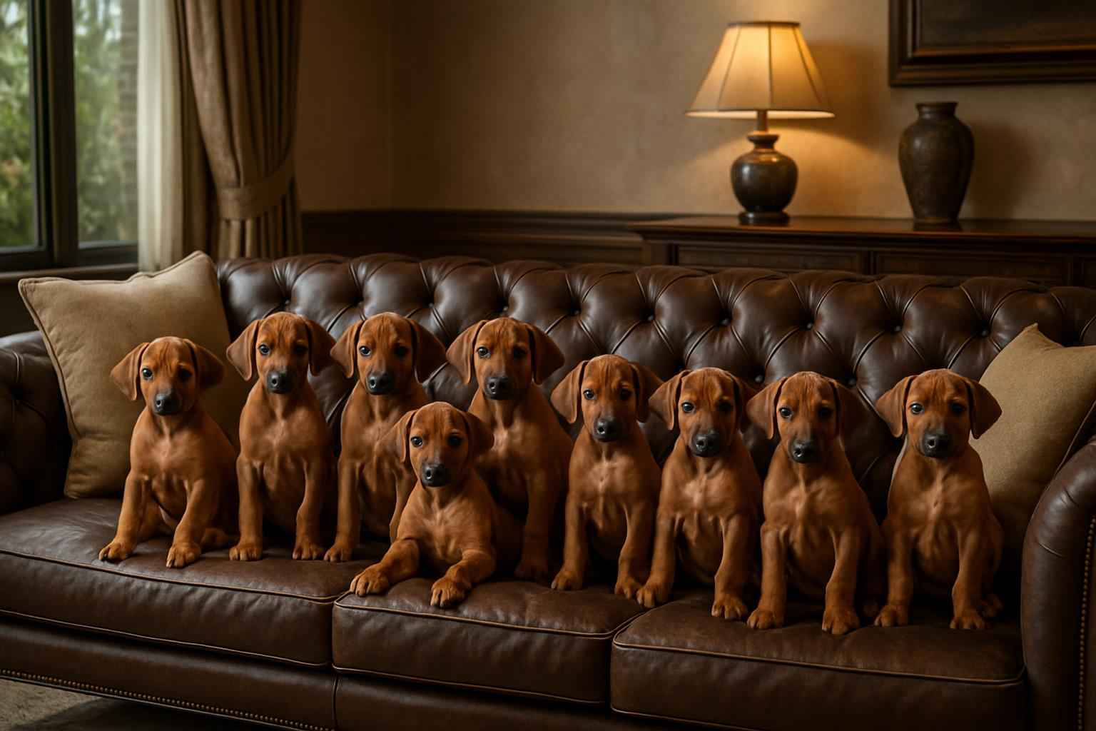 Current Rhodesian Ridgeback Litter For Sale in McKinney Texas