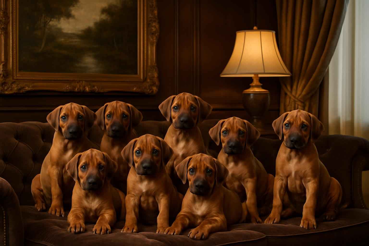 Current Rhodesian Ridgeback Litter For Sale in Milbank South Dakota