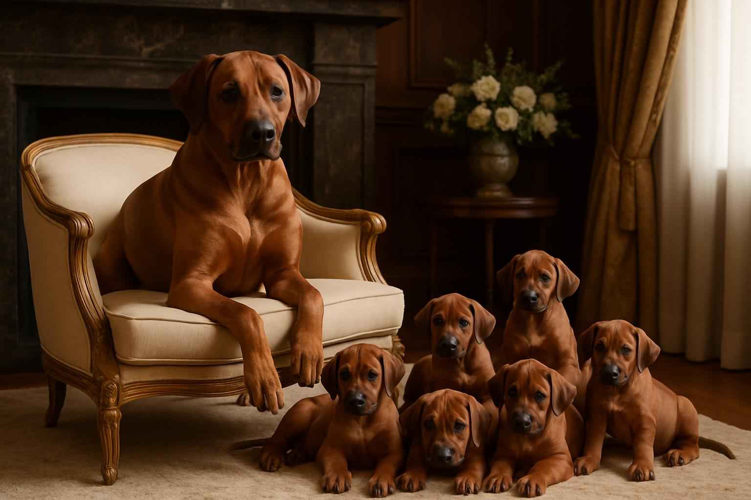 Current Rhodesian Ridgeback Litter For Sale in Morgantown West Virginia