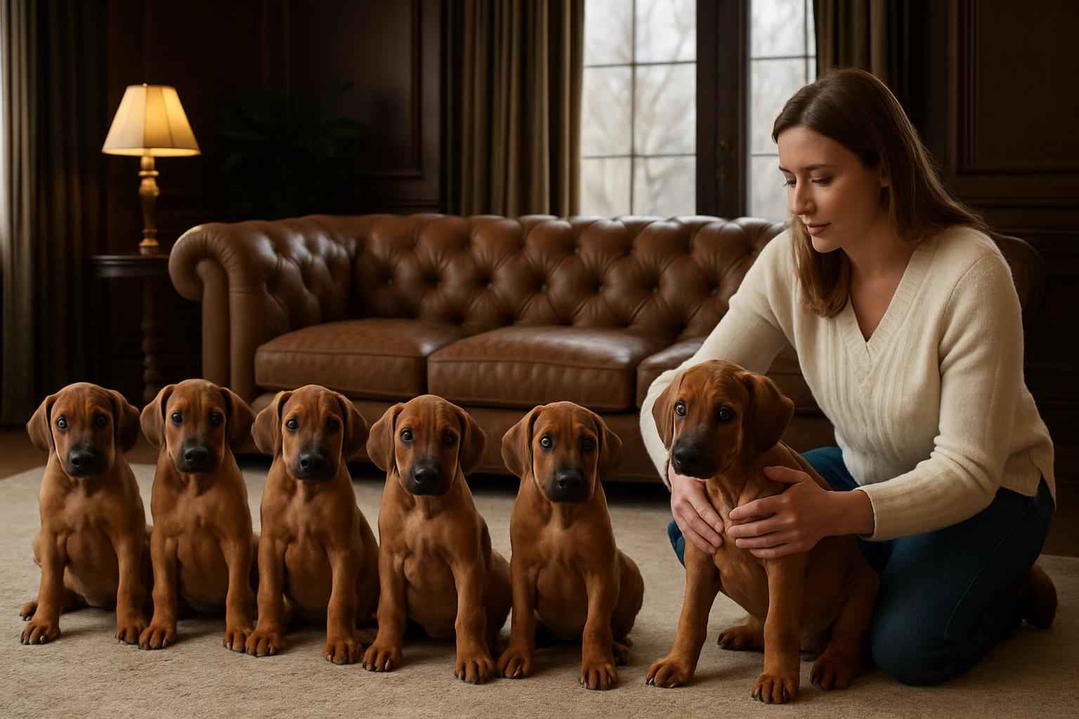 Current Rhodesian Ridgeback Litter For Sale in Murray Utah