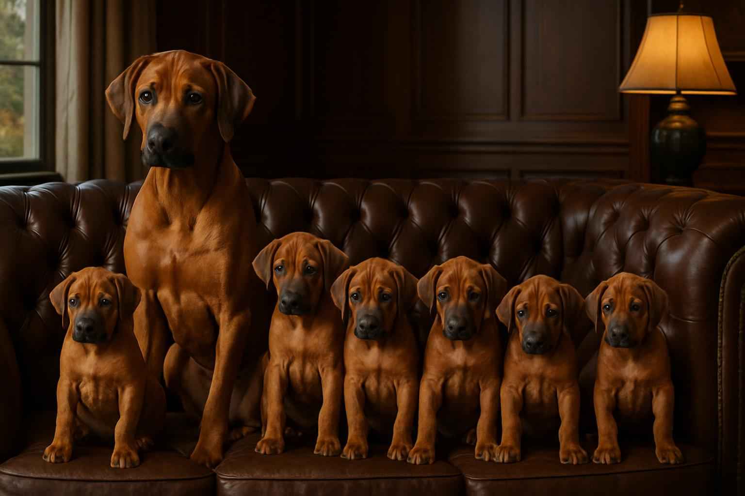 Current Rhodesian Ridgeback Litter For Sale in Oshkosh Wisconsin