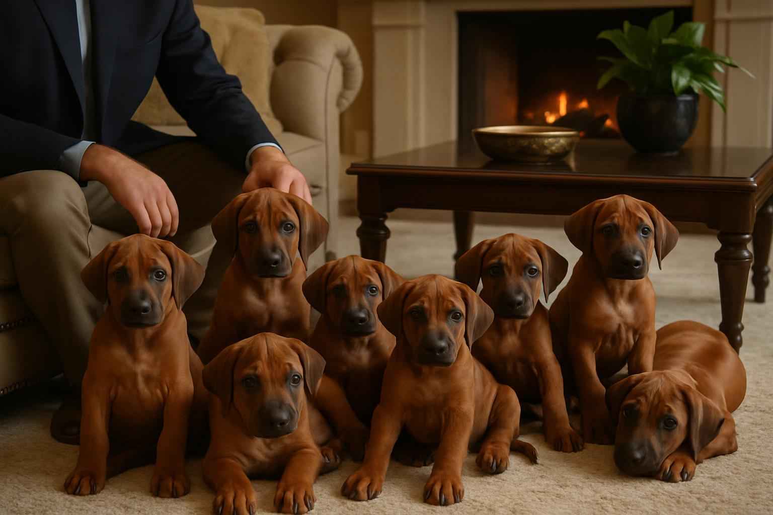 Current Rhodesian Ridgeback Litter For Sale in Pasadena Texas