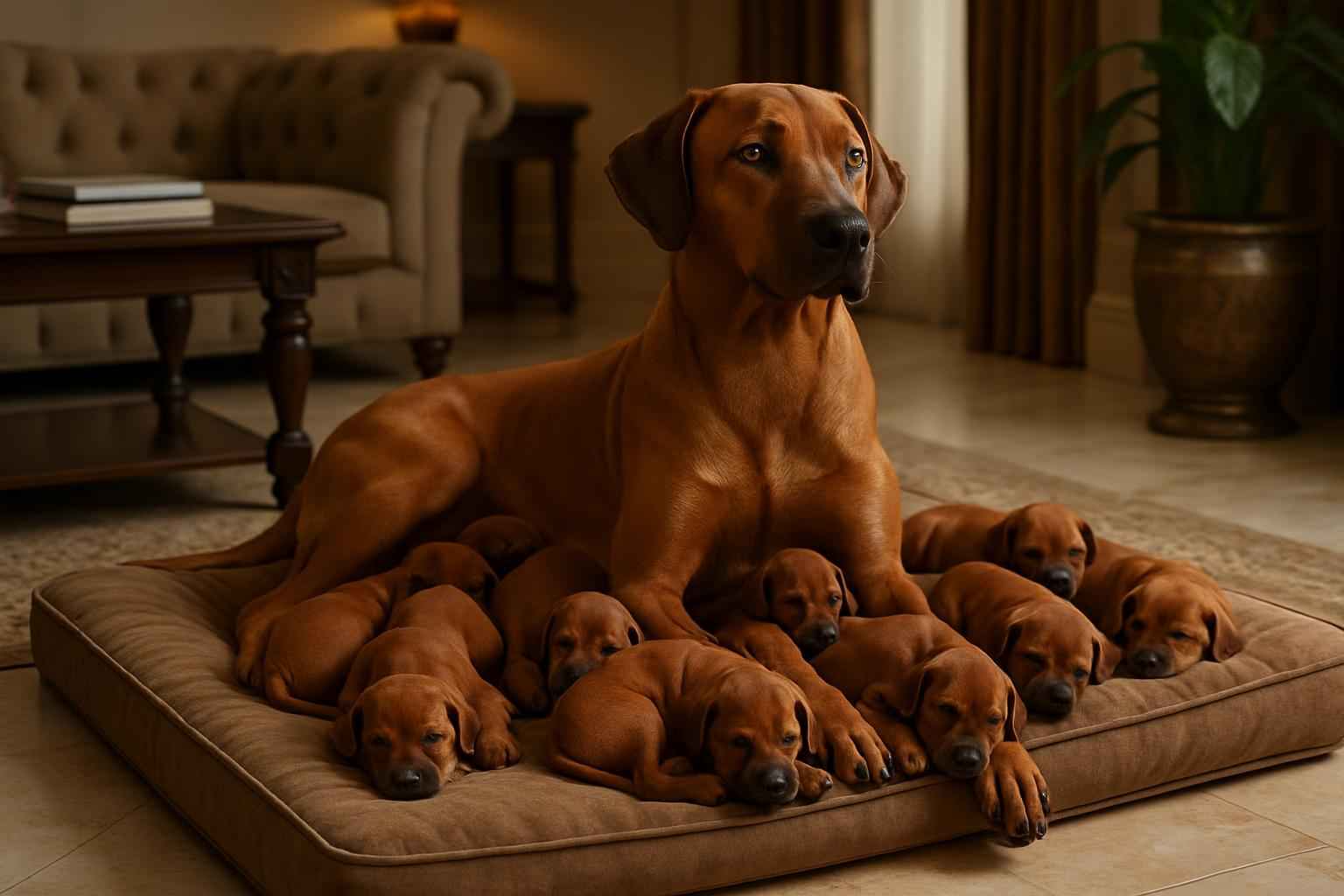 Current Rhodesian Ridgeback Litter For Sale in Plano Texas