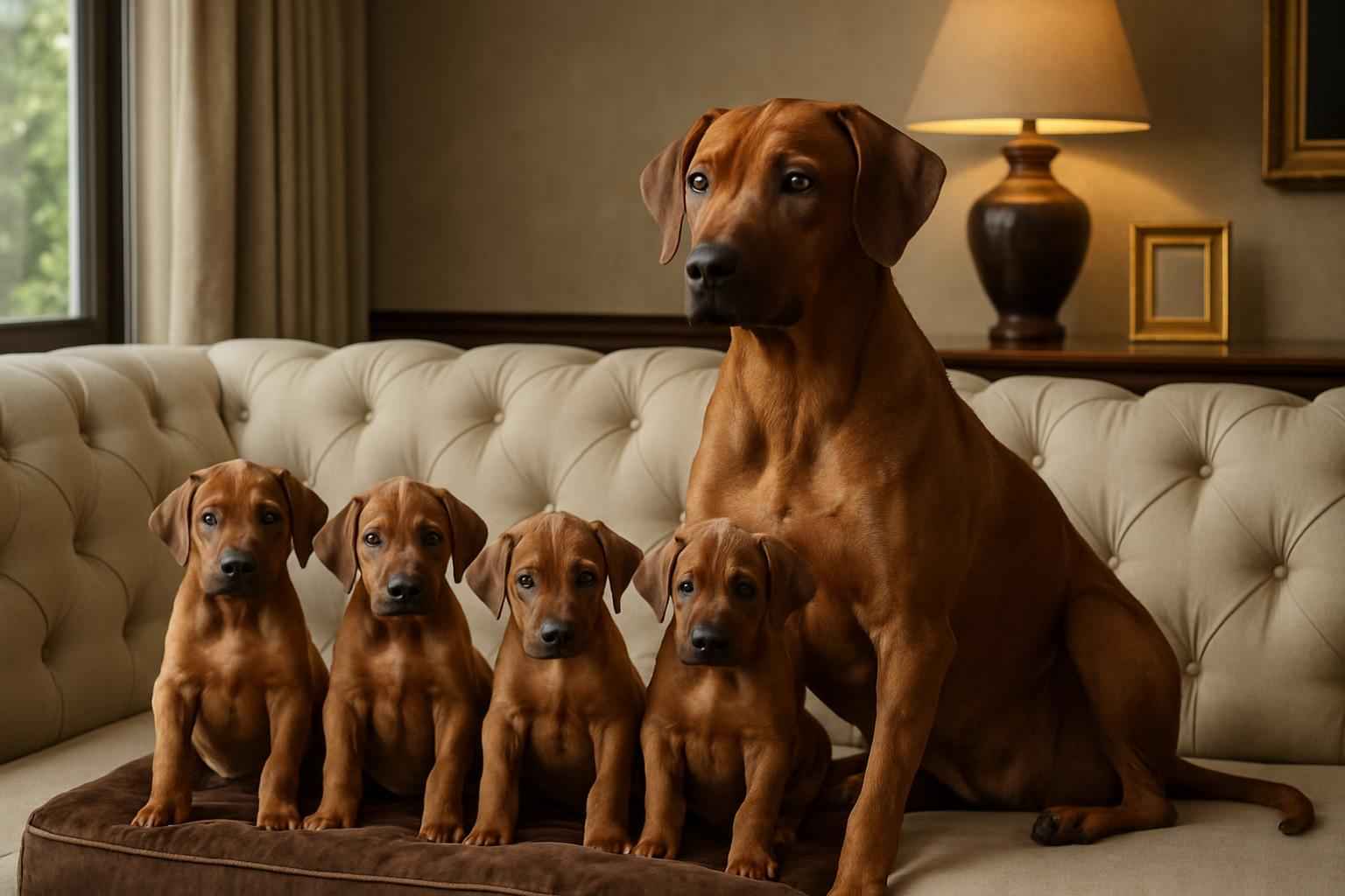 Current Rhodesian Ridgeback Litter For Sale in Portsmouth Rhode Island