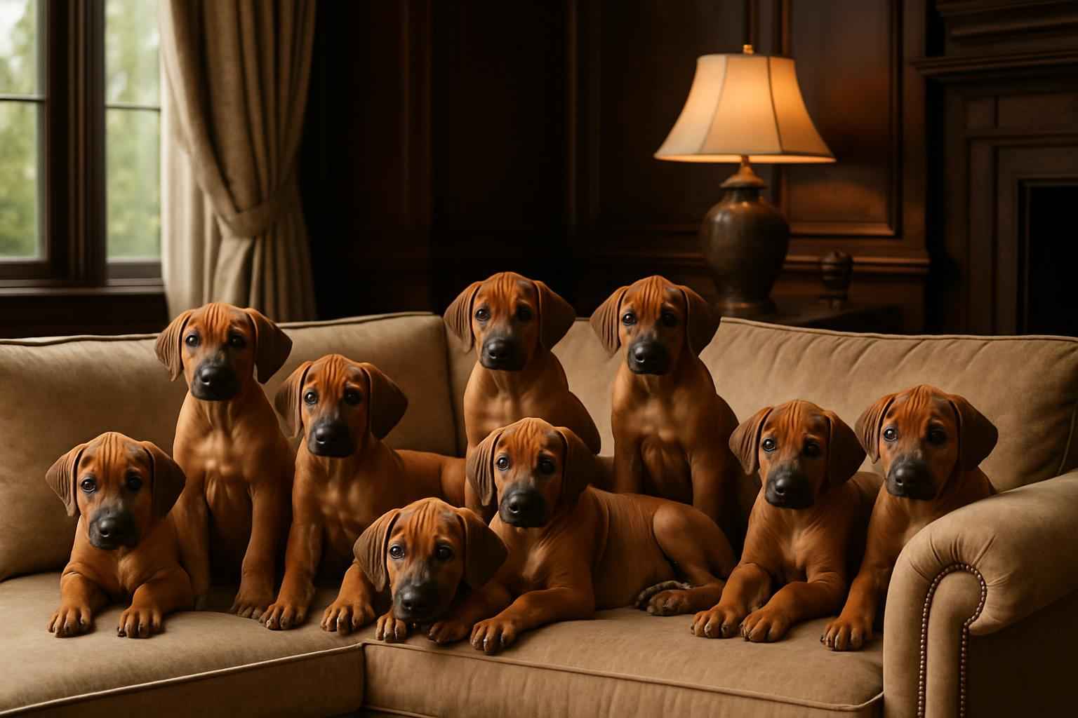 Current Rhodesian Ridgeback Litter For Sale in Richmond Virginia