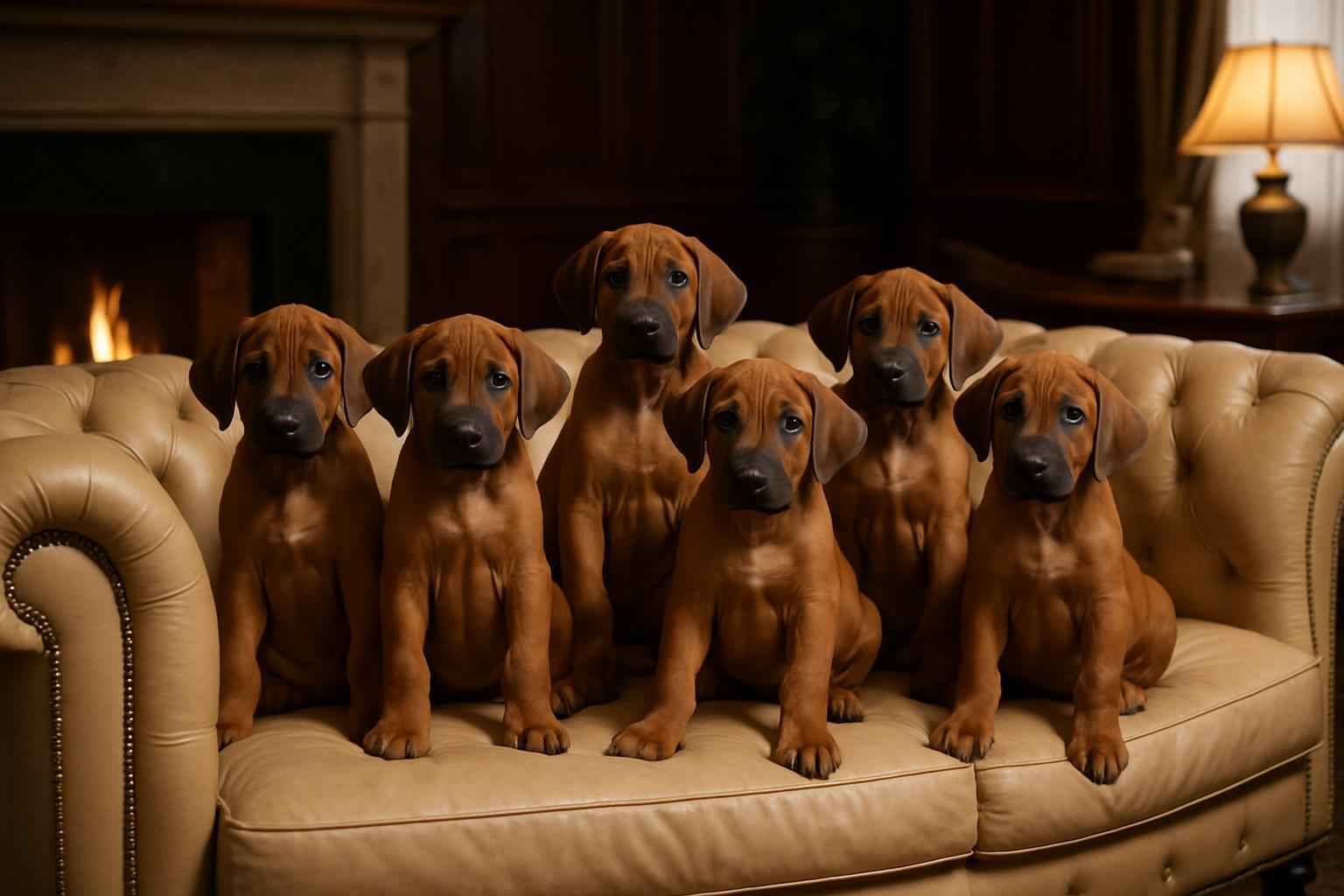 Current Rhodesian Ridgeback Litter For Sale in Roanoke Virginia
