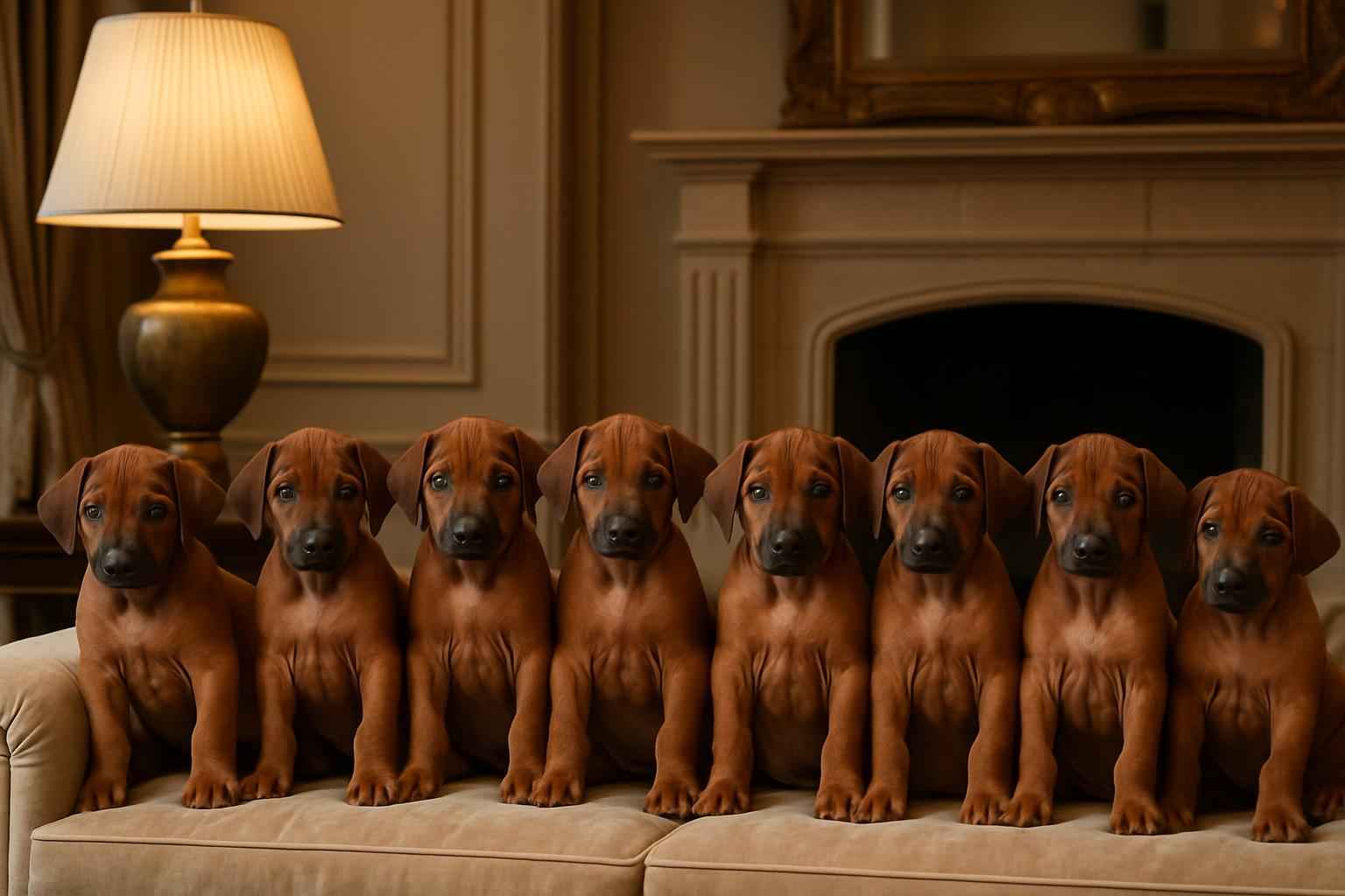 Current Rhodesian Ridgeback Litter For Sale in Rock Hill South Carolina
