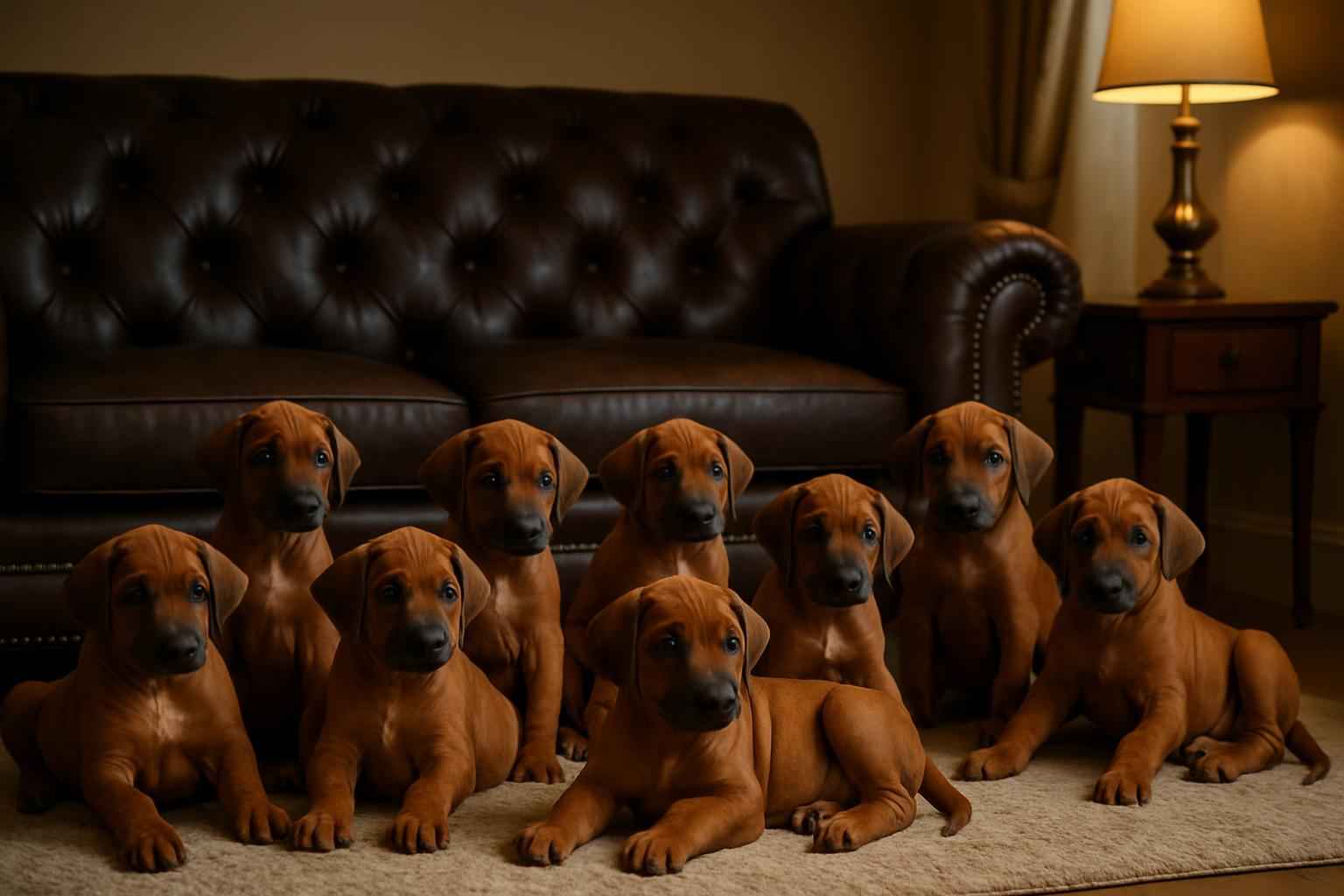 Current Rhodesian Ridgeback Litter For Sale in Rutland Vermont