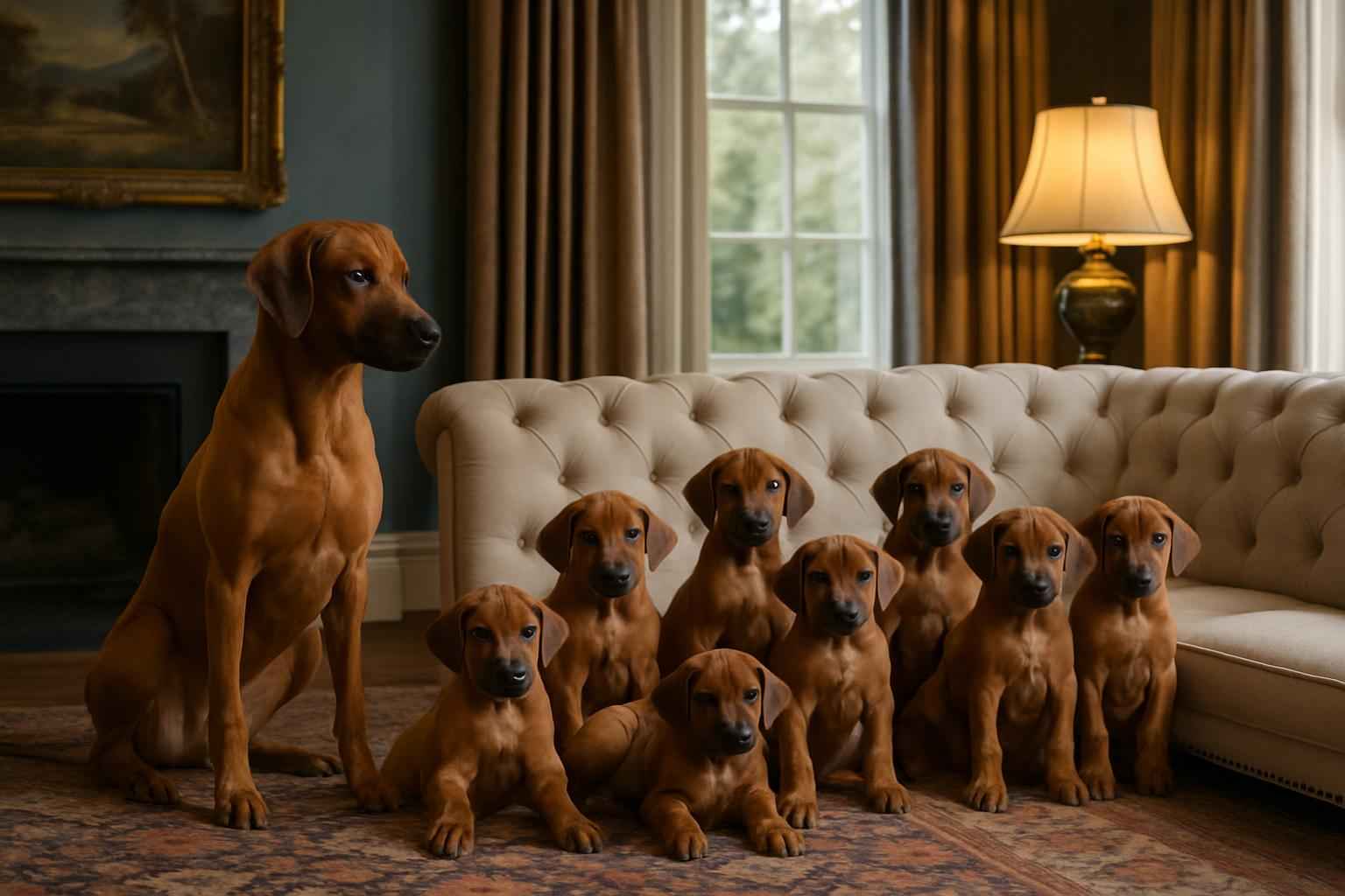 Current Rhodesian Ridgeback Litter For Sale in Shelburne Vermont