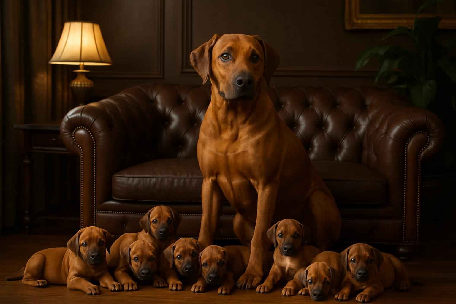 Current Rhodesian Ridgeback Litter For Sale in Smyrna Tennessee