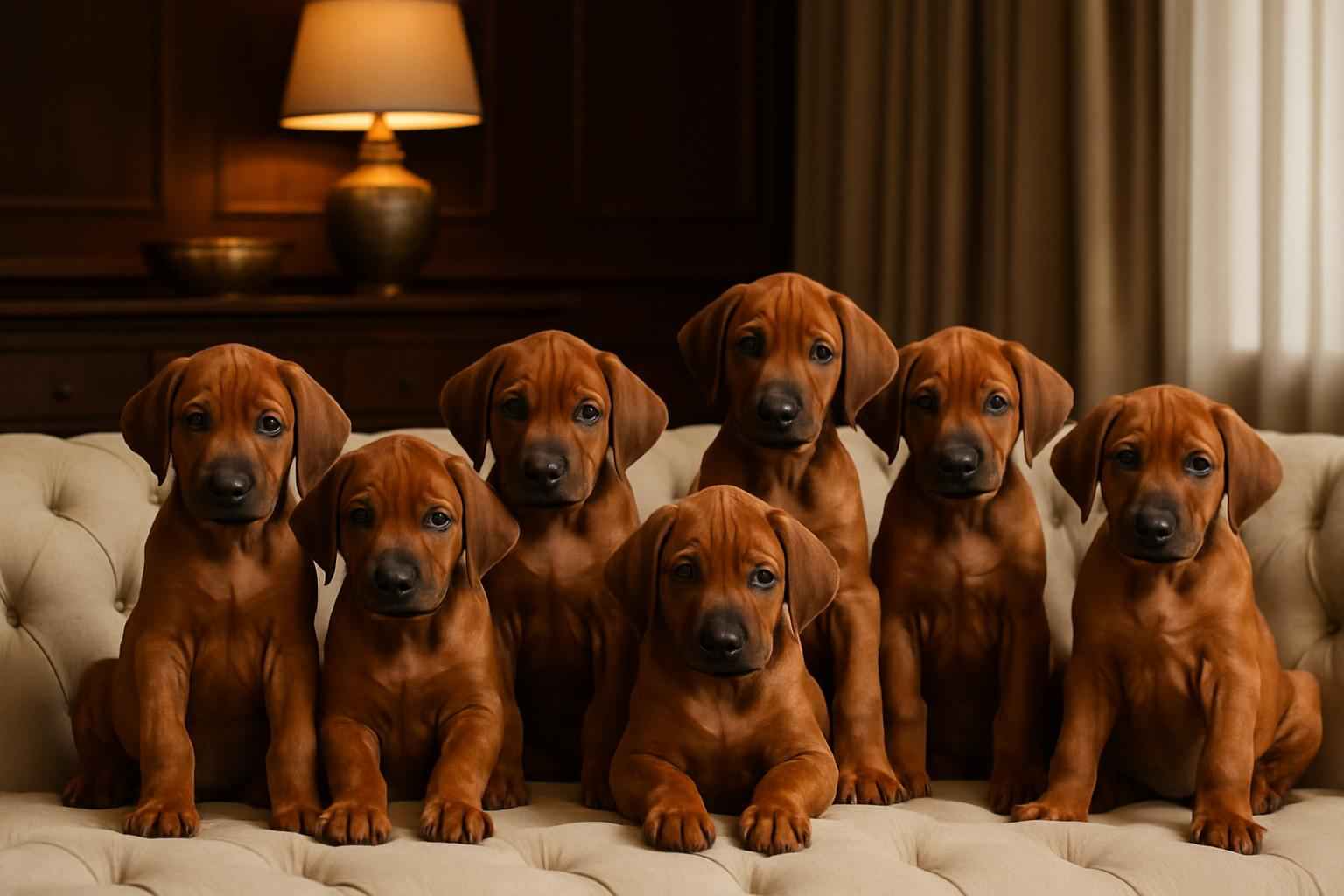 Current Rhodesian Ridgeback Litter For Sale in Spokane Valley Washington