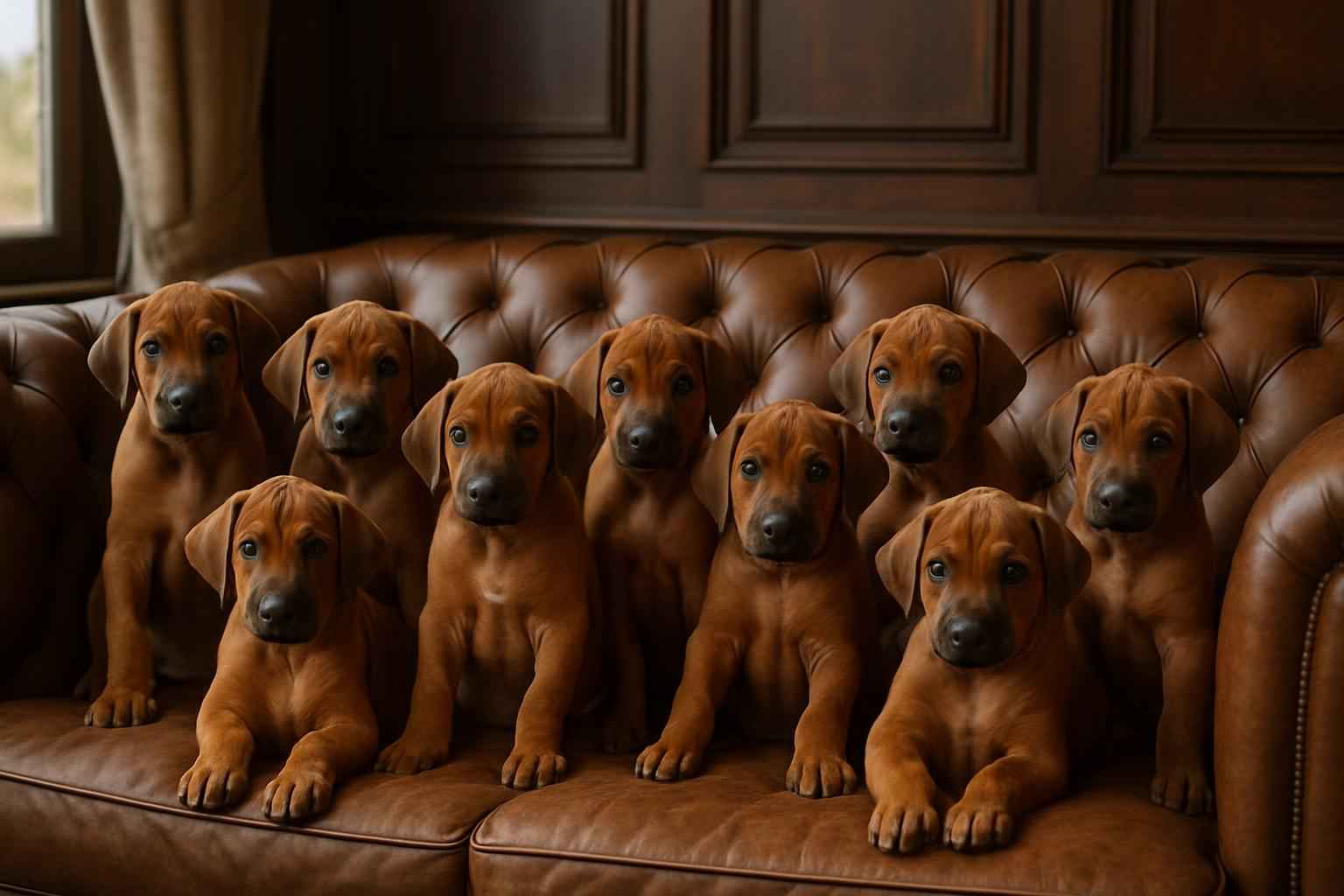 Current Rhodesian Ridgeback Litter For Sale in Spring Hill Tennessee