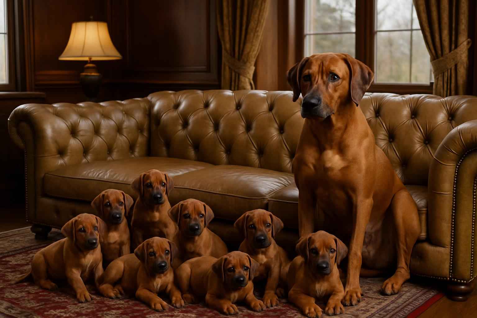Current Rhodesian Ridgeback Litter For Sale in St. Johnsbury Vermont