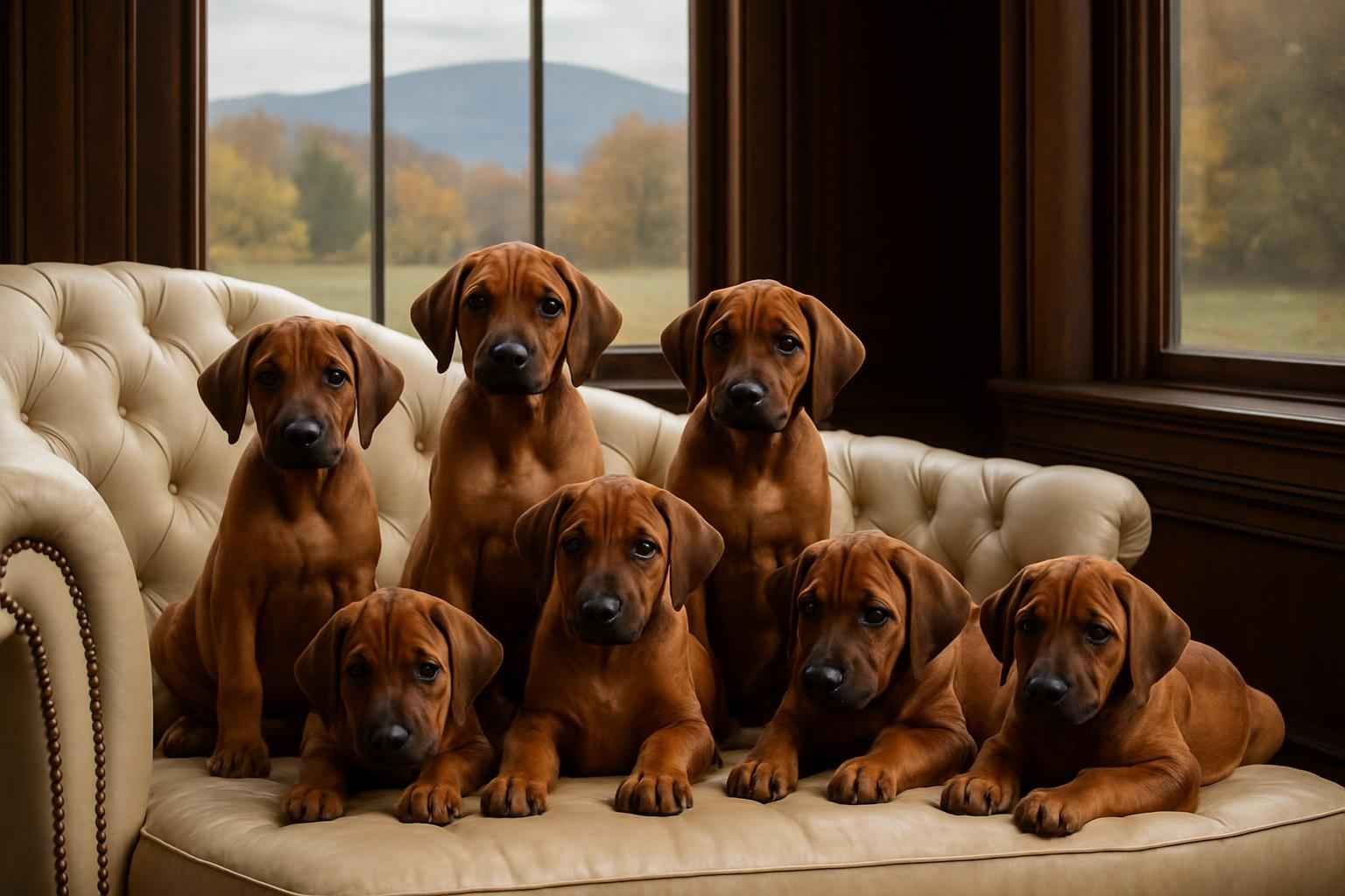 Current Rhodesian Ridgeback Litter For Sale in St. Albans Vermont