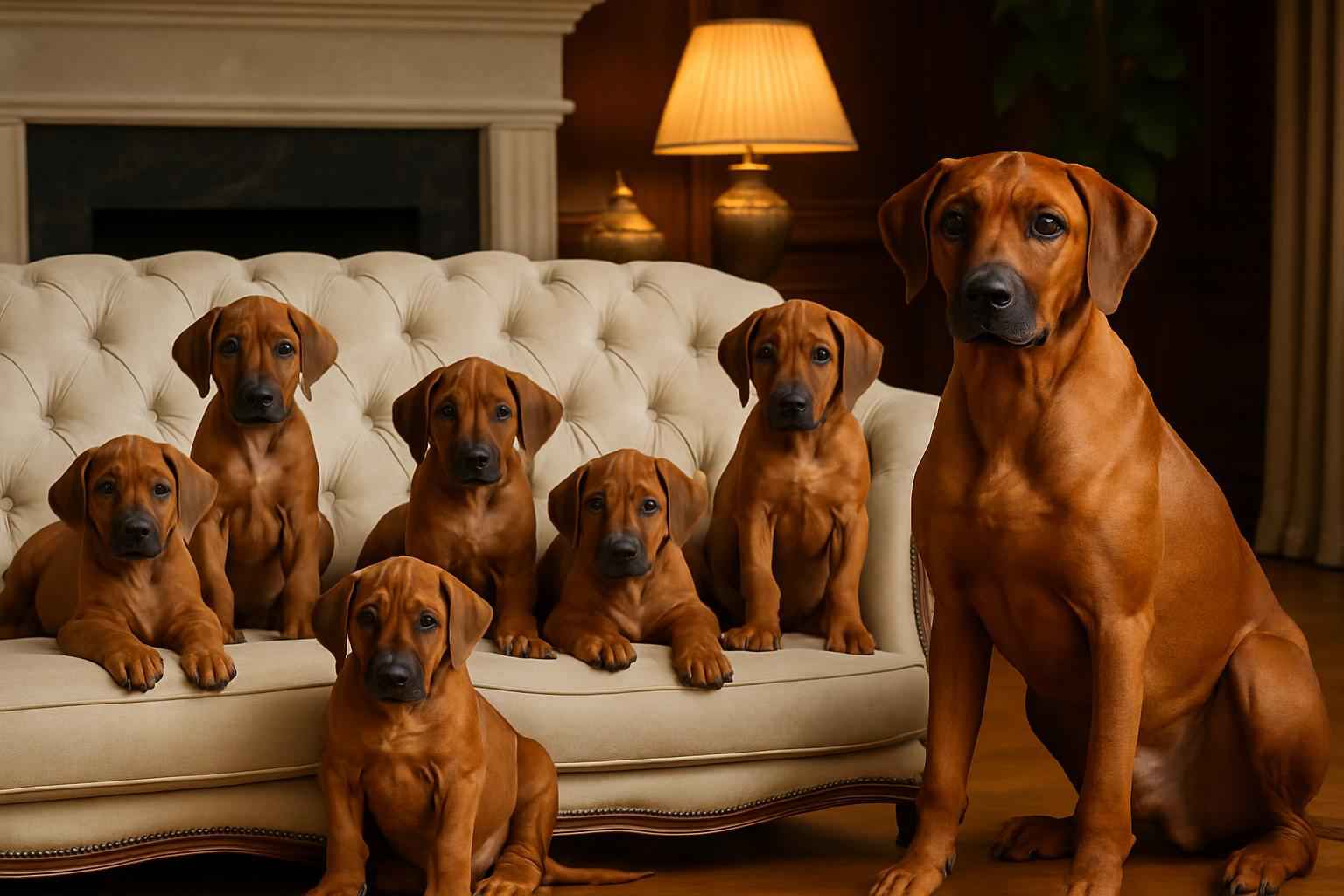 Current Rhodesian Ridgeback Litter For Sale in Sumter South Carolina