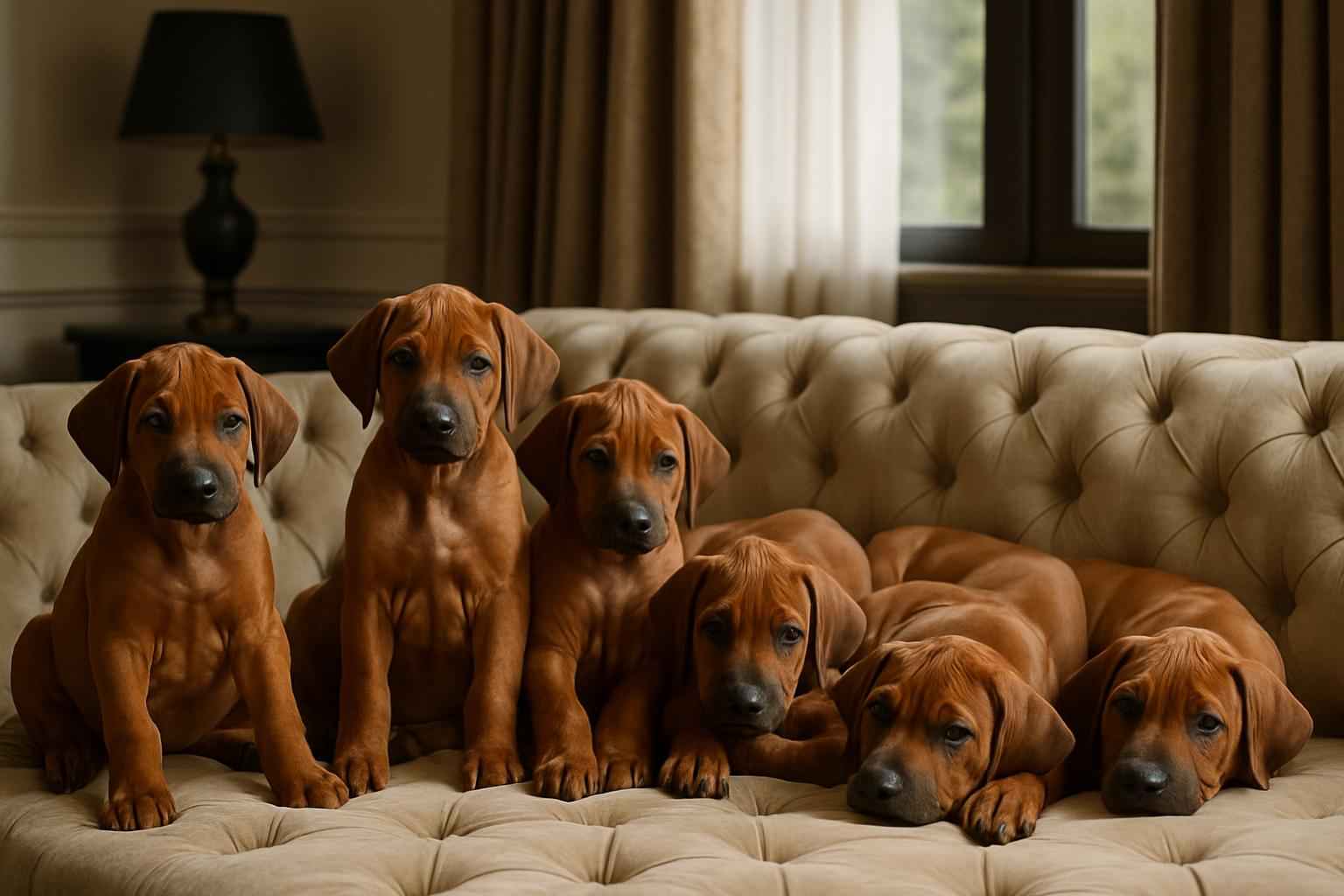 Current Rhodesian Ridgeback Litter For Sale in Tacoma Washington