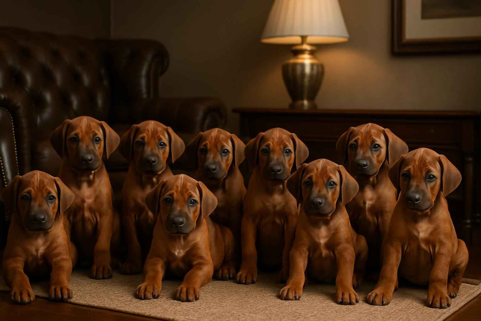 Current Rhodesian Ridgeback Litter For Sale in Tea South Dakota