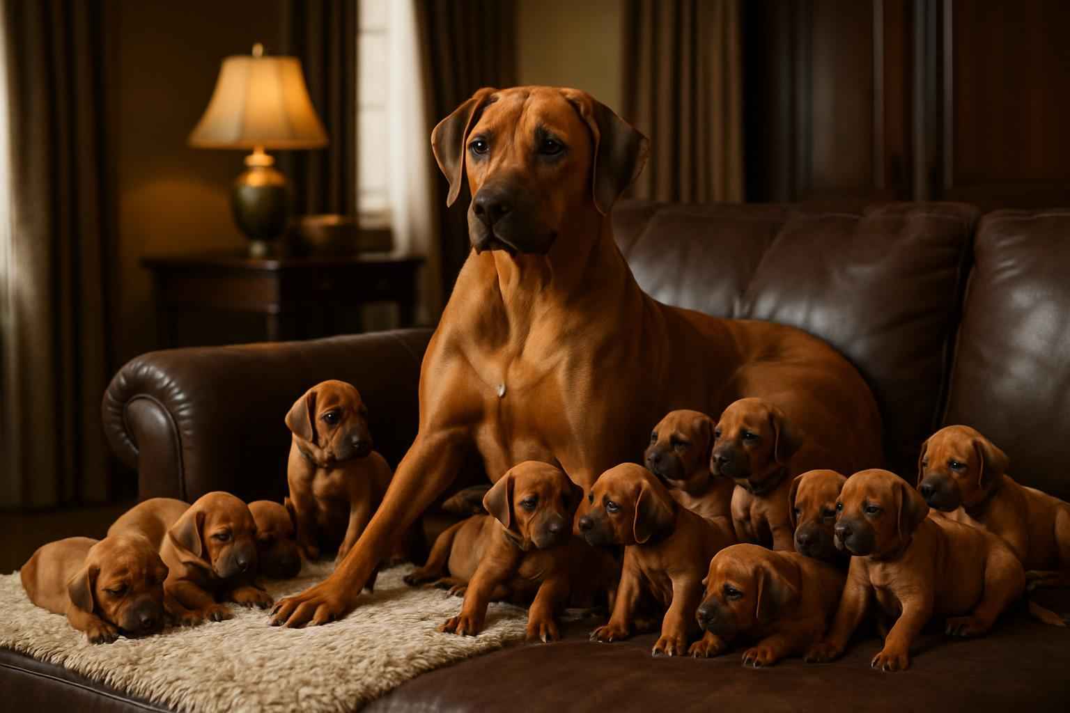 Current Rhodesian Ridgeback Litter For Sale in Waukesha Wisconsin