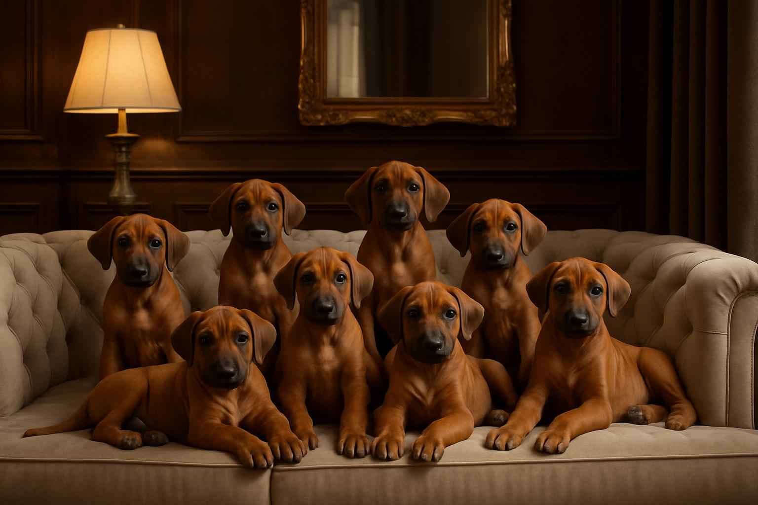 Current Rhodesian Ridgeback Litter For Sale in Weirton West Virginia