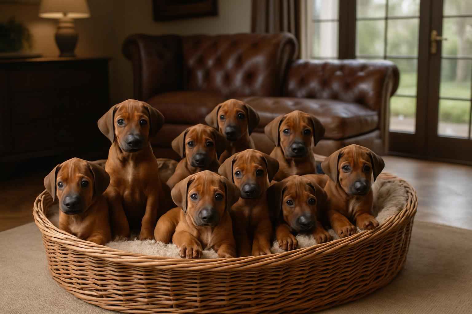 Current Rhodesian Ridgeback Litter For Sale in Westerly Rhode Island