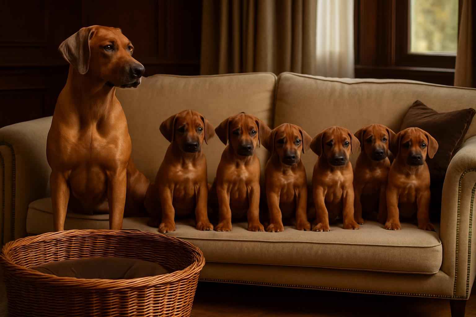 Current Rhodesian Ridgeback Litter For Sale in Wheeling West Virginia