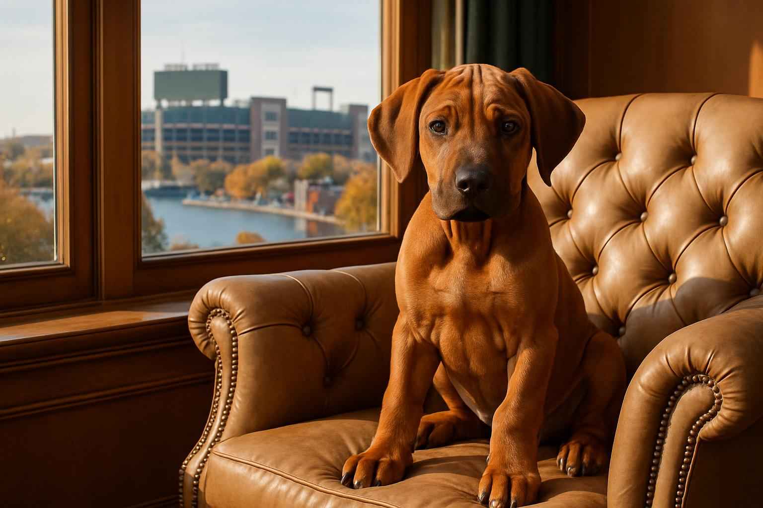 Male Rhodesian Ridgeback Puppy for Sale in Green Bay Wisconsin