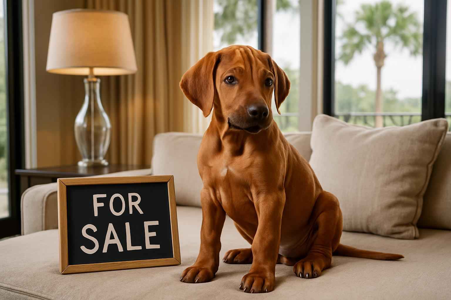 Male Rhodesian Ridgeback Puppy for Sale in Hilton Head Island South Carolina