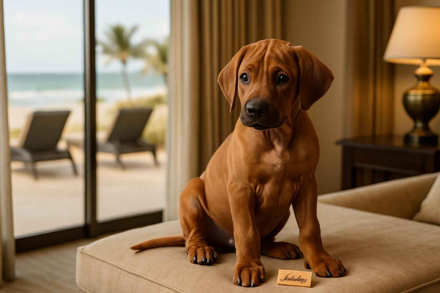 Male Rhodesian Ridgeback Puppy for Sale in Myrtle Beach South Carolina