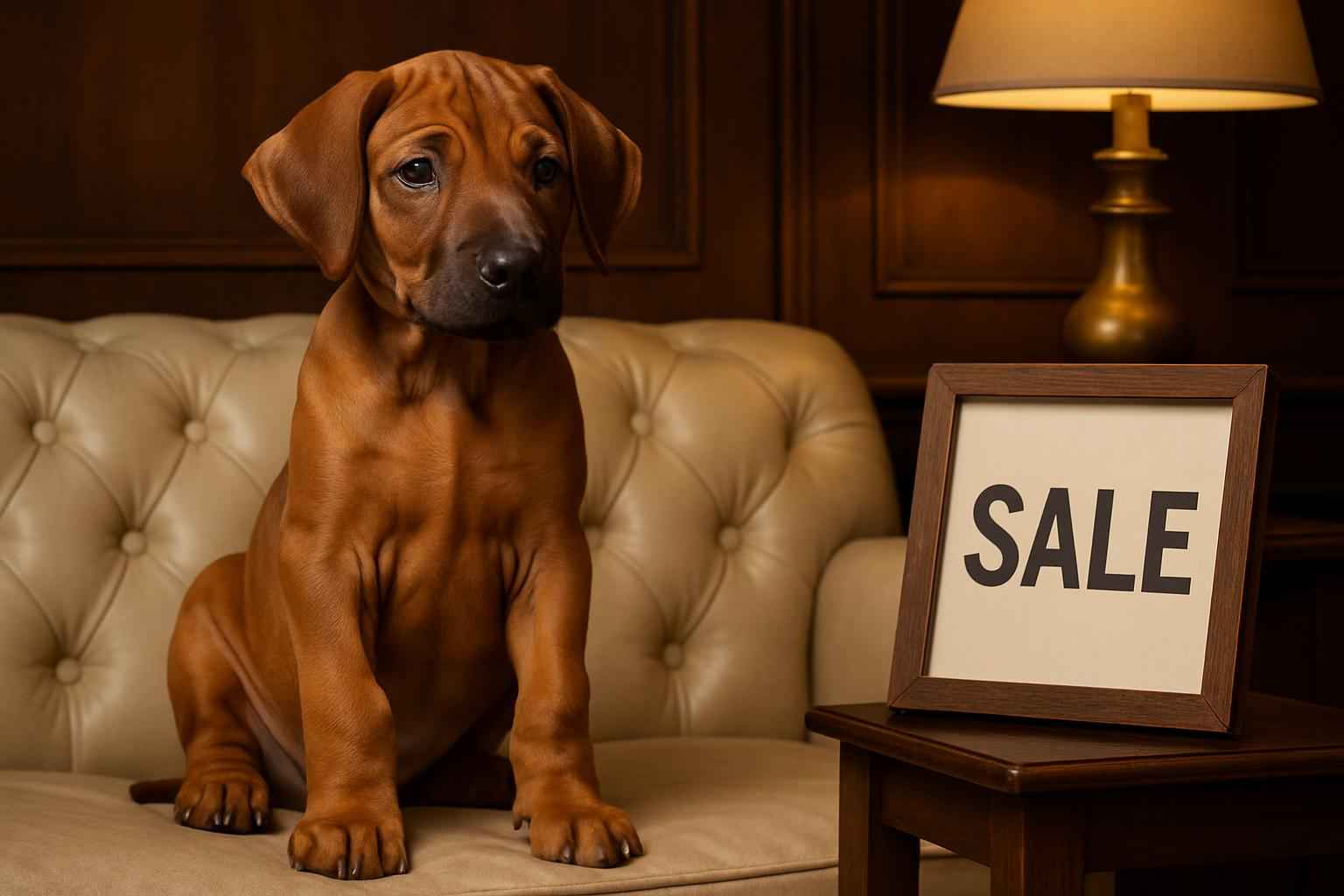 Male Rhodesian Ridgeback Puppy for Sale in Springfield Vermont