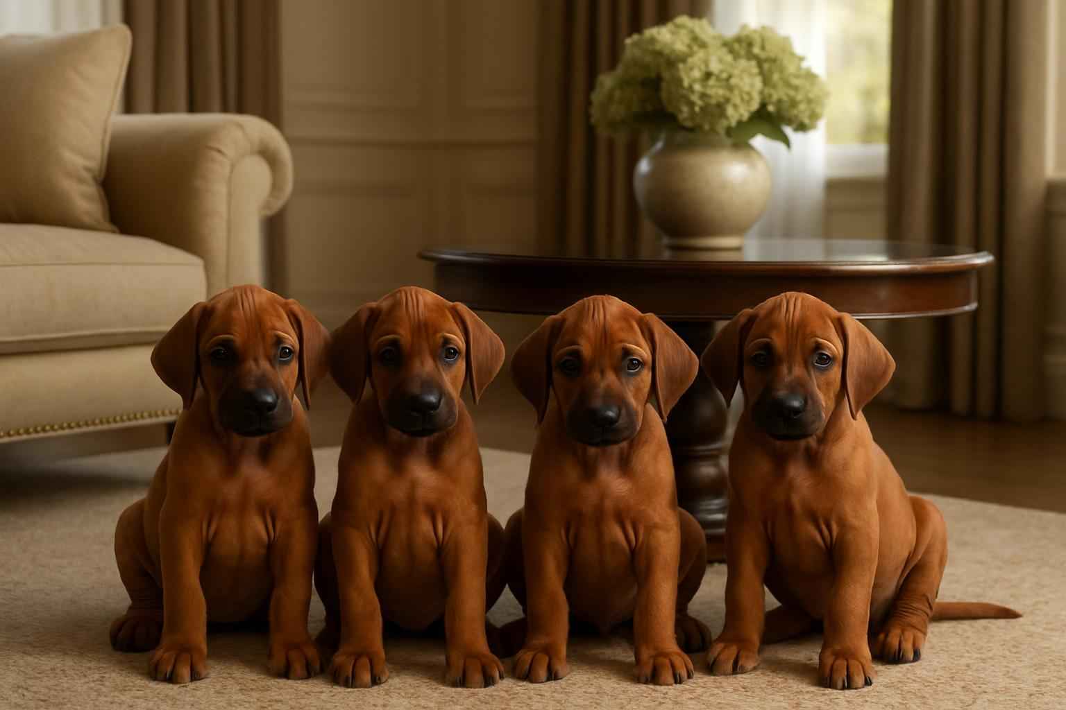 Rhodesian Ridgeback Puppies Available Now in Bluffton South Carolina