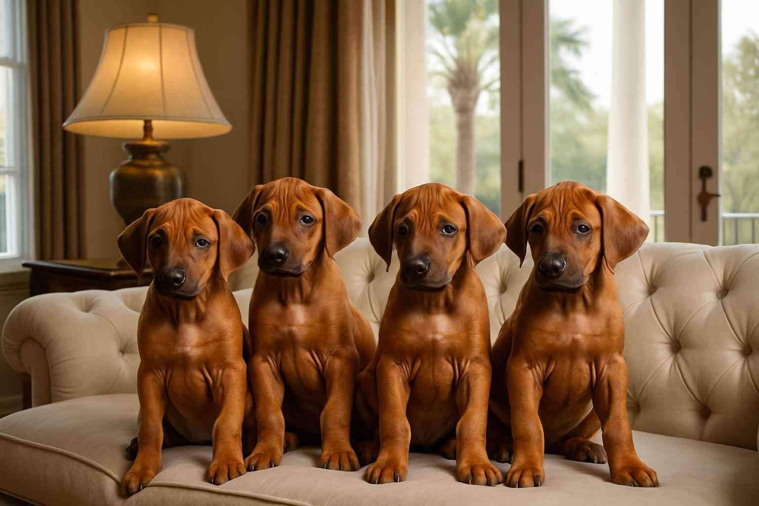 Rhodesian Ridgeback Puppies Available Now in Charleston South Carolina